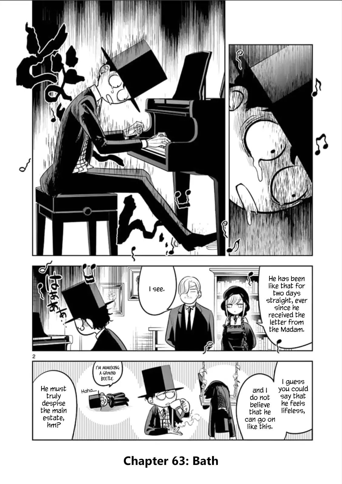 The Duke of Death and his Black Maid Chapter 63 page 2 - Chapter 63: Bath