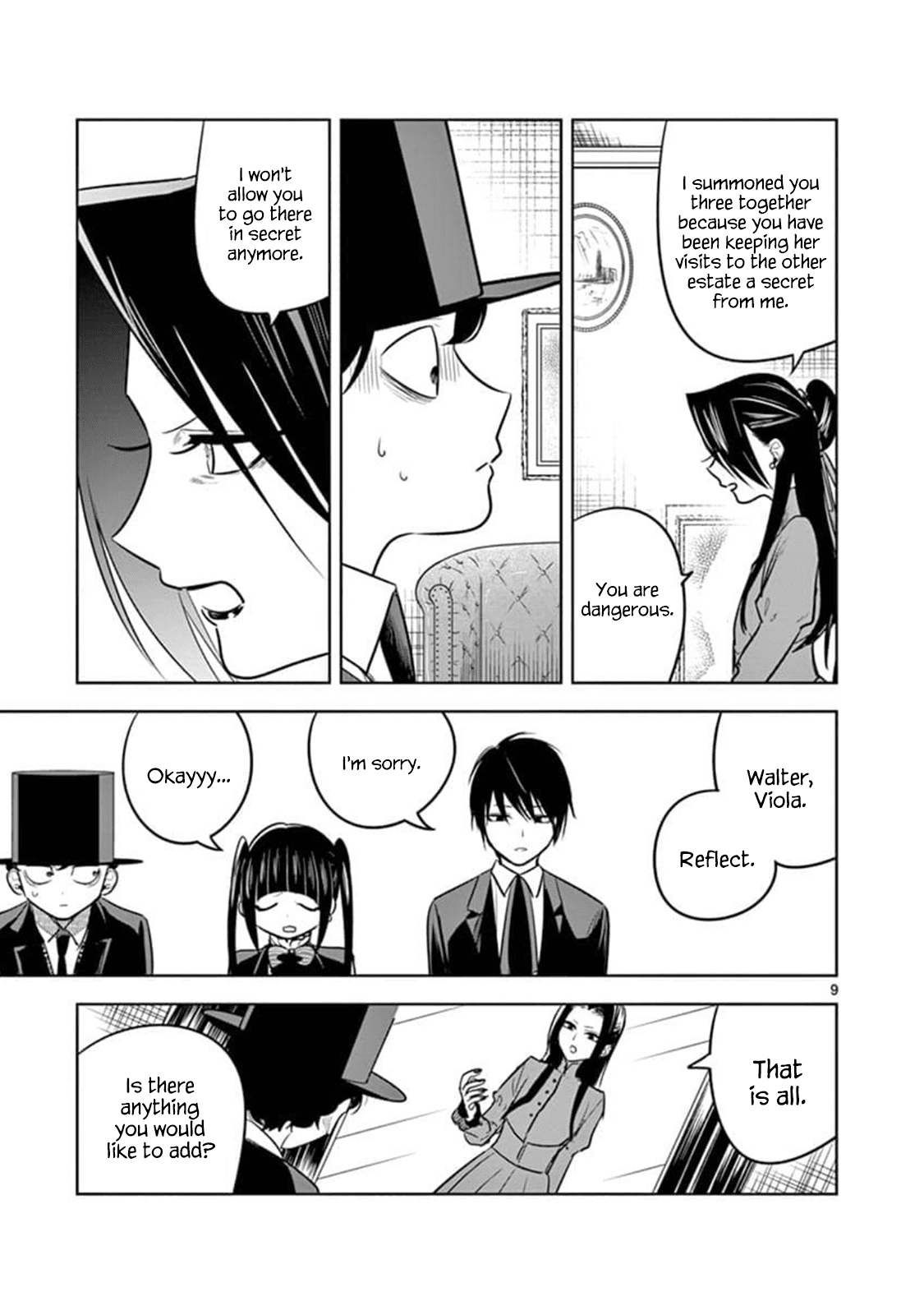 The Duke of Death and his Black Maid Chapter 64 page 8 - Chapter 64: Main Estate (1)