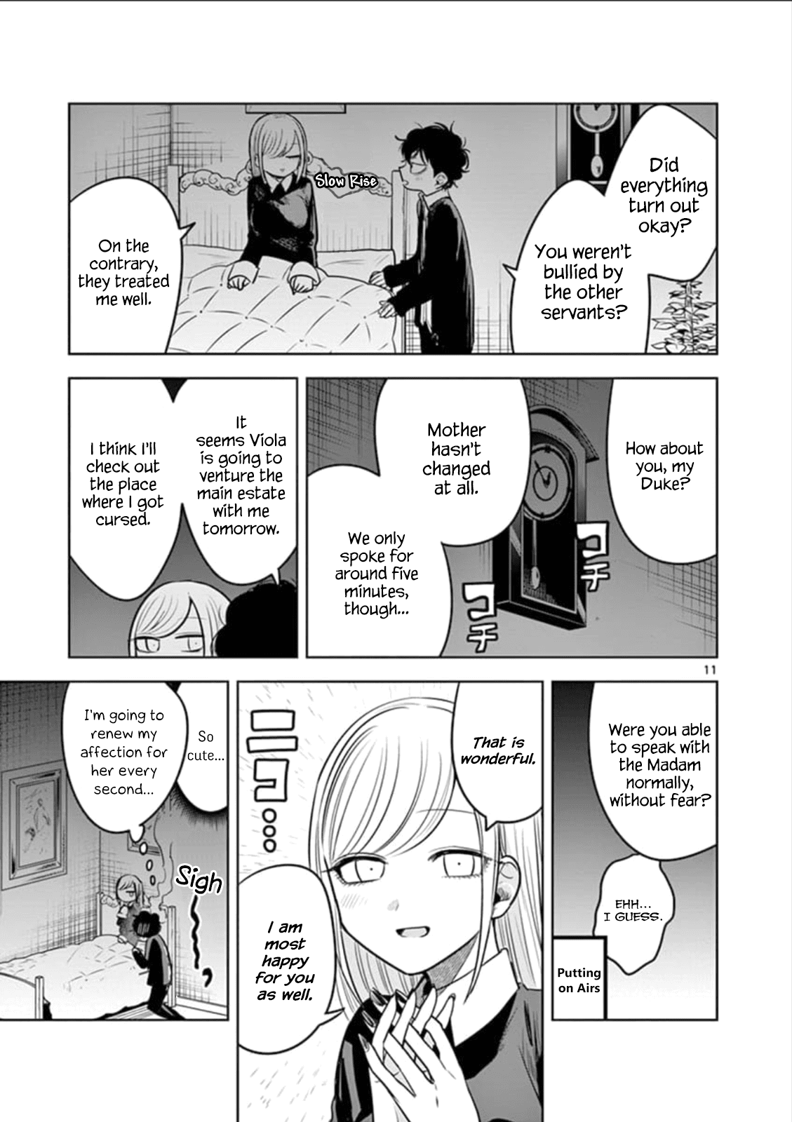 The Duke of Death and his Black Maid Chapter 65 page 11 - Chapter 65: Main Estate (2)