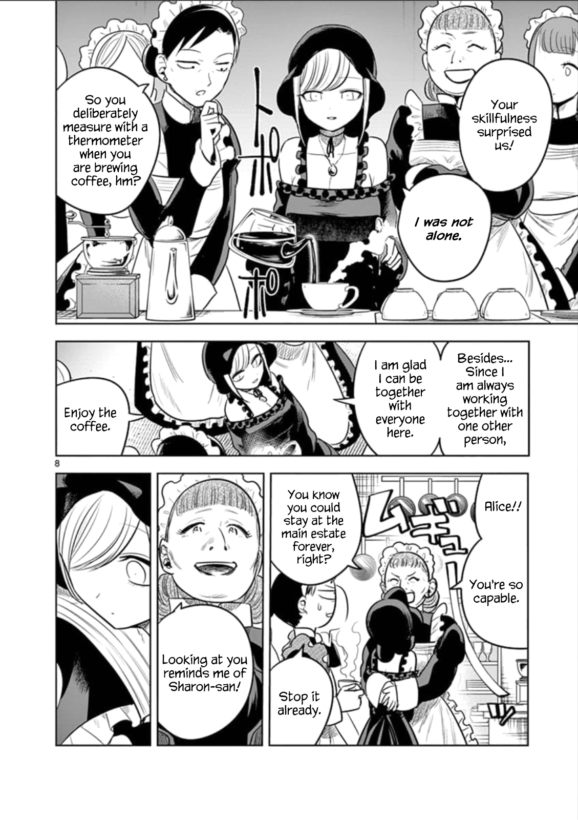 The Duke of Death and his Black Maid Chapter 65 page 8 - Chapter 65: Main Estate (2)