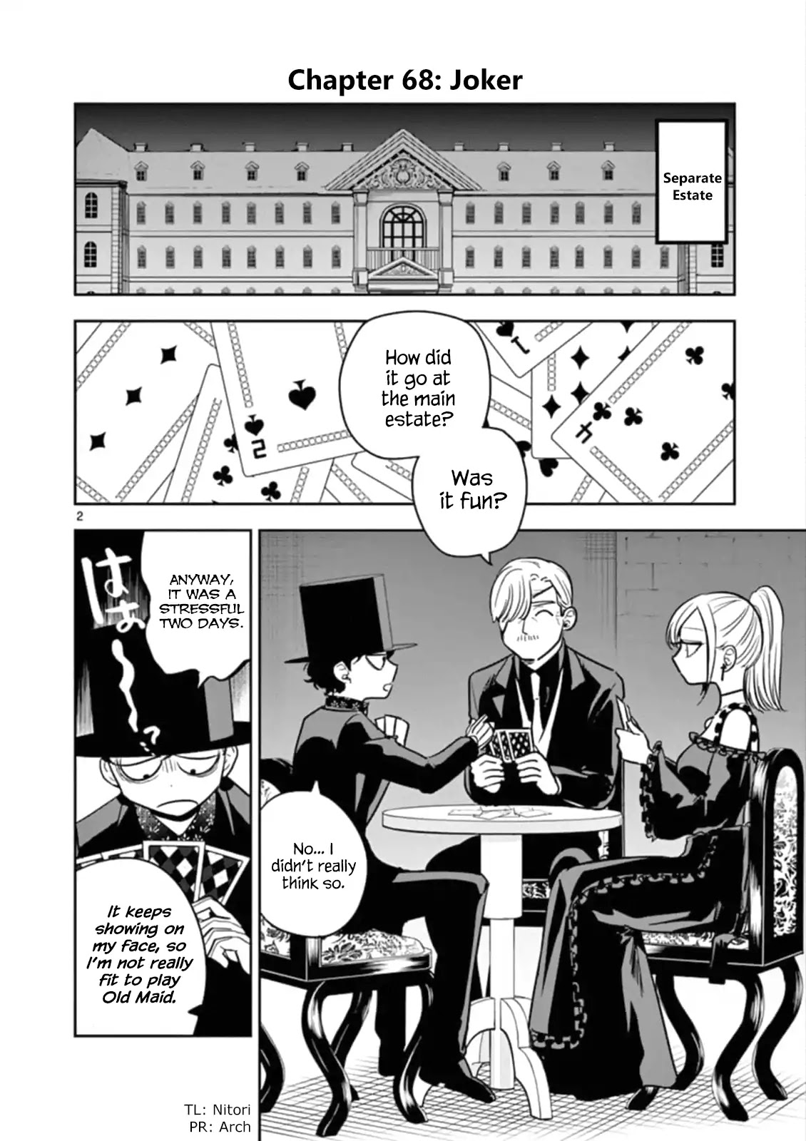 The Duke of Death and his Black Maid Chapter 68 page 2 - Chapter 68: Joker