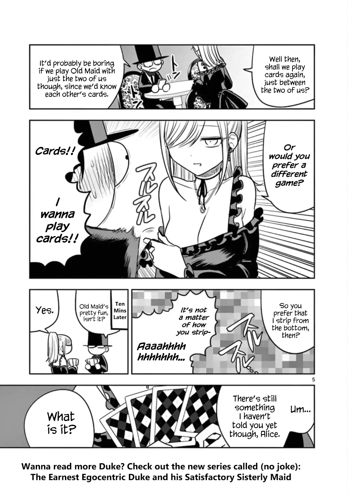 The Duke of Death and his Black Maid Chapter 68 page 5 - Chapter 68: Joker