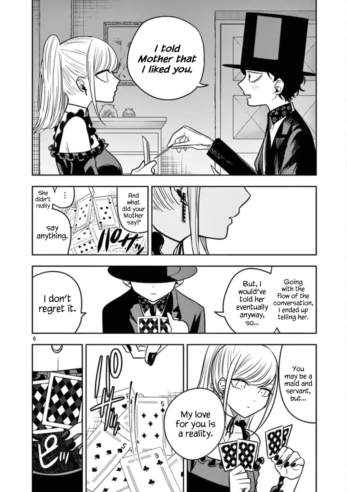 The Duke of Death and his Black Maid Chapter 68 page 6 - Chapter 68: Joker