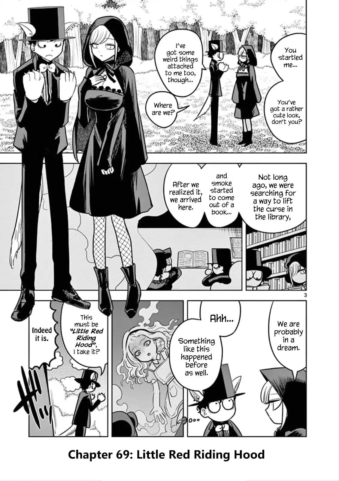 The Duke of Death and his Black Maid Chapter 69 page 3 - Chapter 69: Little Red Riding Hood