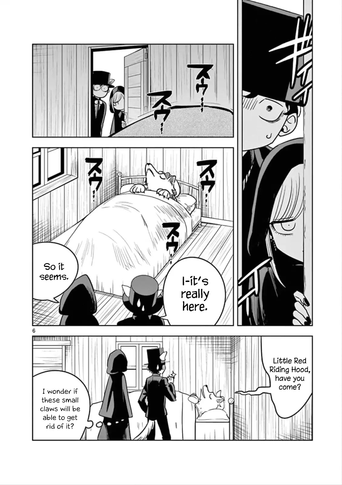 The Duke of Death and his Black Maid Chapter 69 page 6 - Chapter 69: Little Red Riding Hood