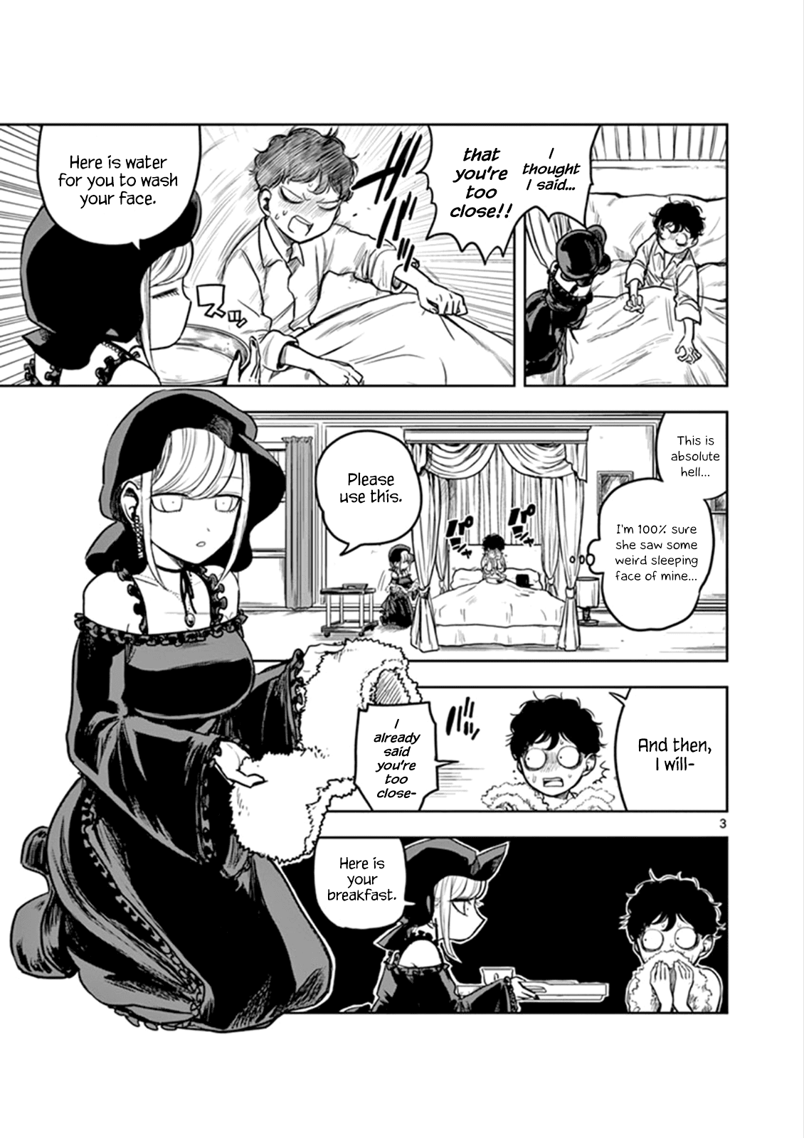 The Duke of Death and his Black Maid Chapter 7 page 3 - Chapter 7