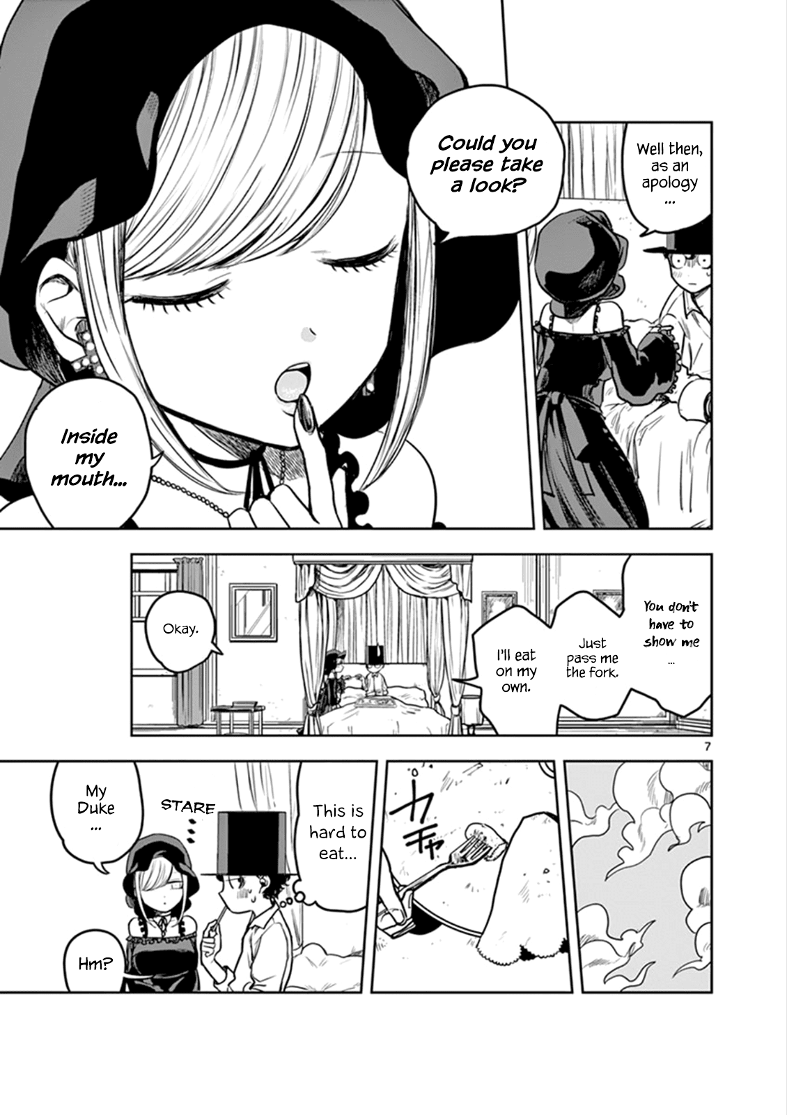 The Duke of Death and his Black Maid Chapter 7 page 7 - Chapter 7