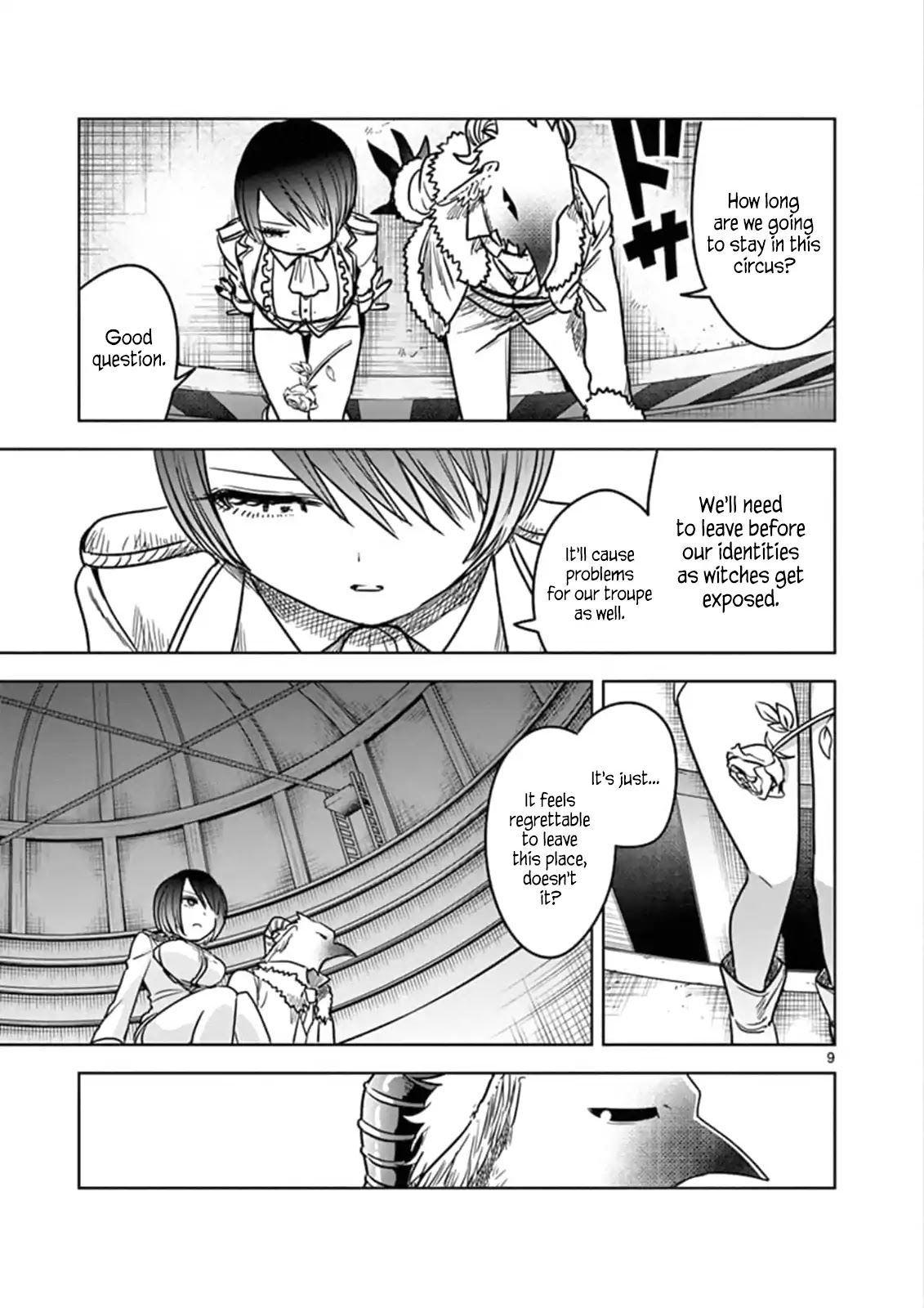 The Duke of Death and his Black Maid Chapter 70 page 9 - Chapter 70: Circus Night