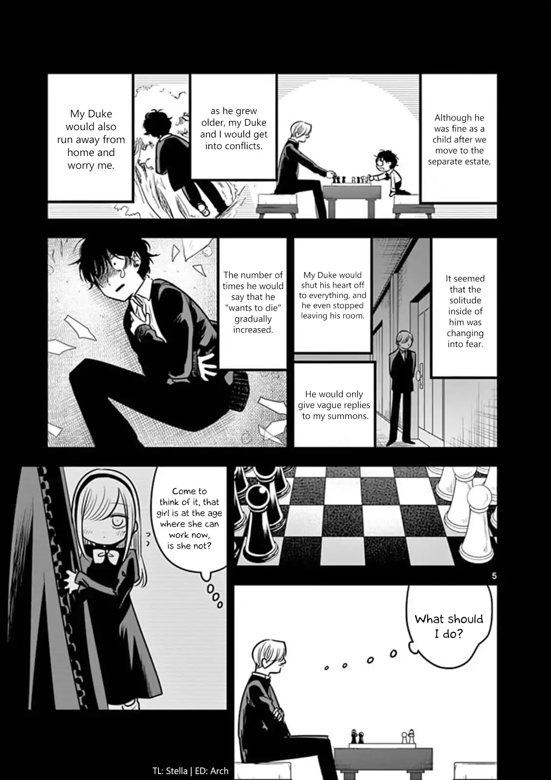 The Duke of Death and his Black Maid Chapter 72 page 5 - Chapter 72: Reminiscence
