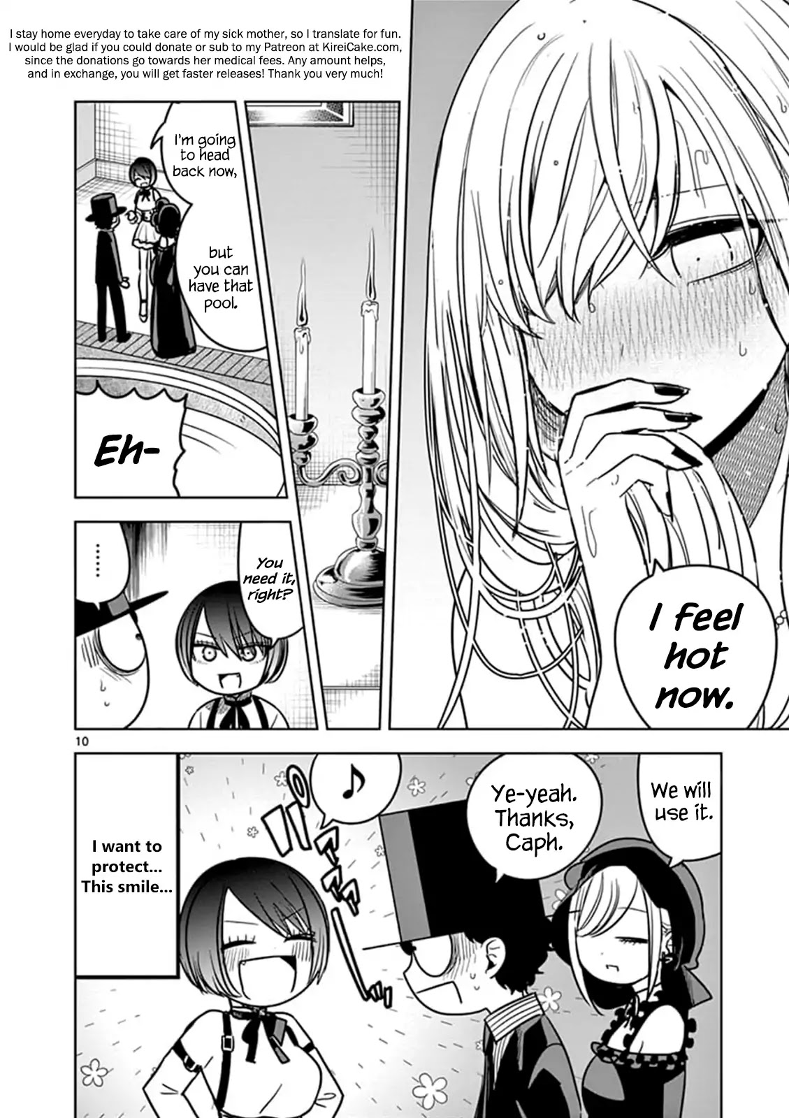 The Duke of Death and his Black Maid Chapter 73 page 10 - Chapter 73: Winter Pool