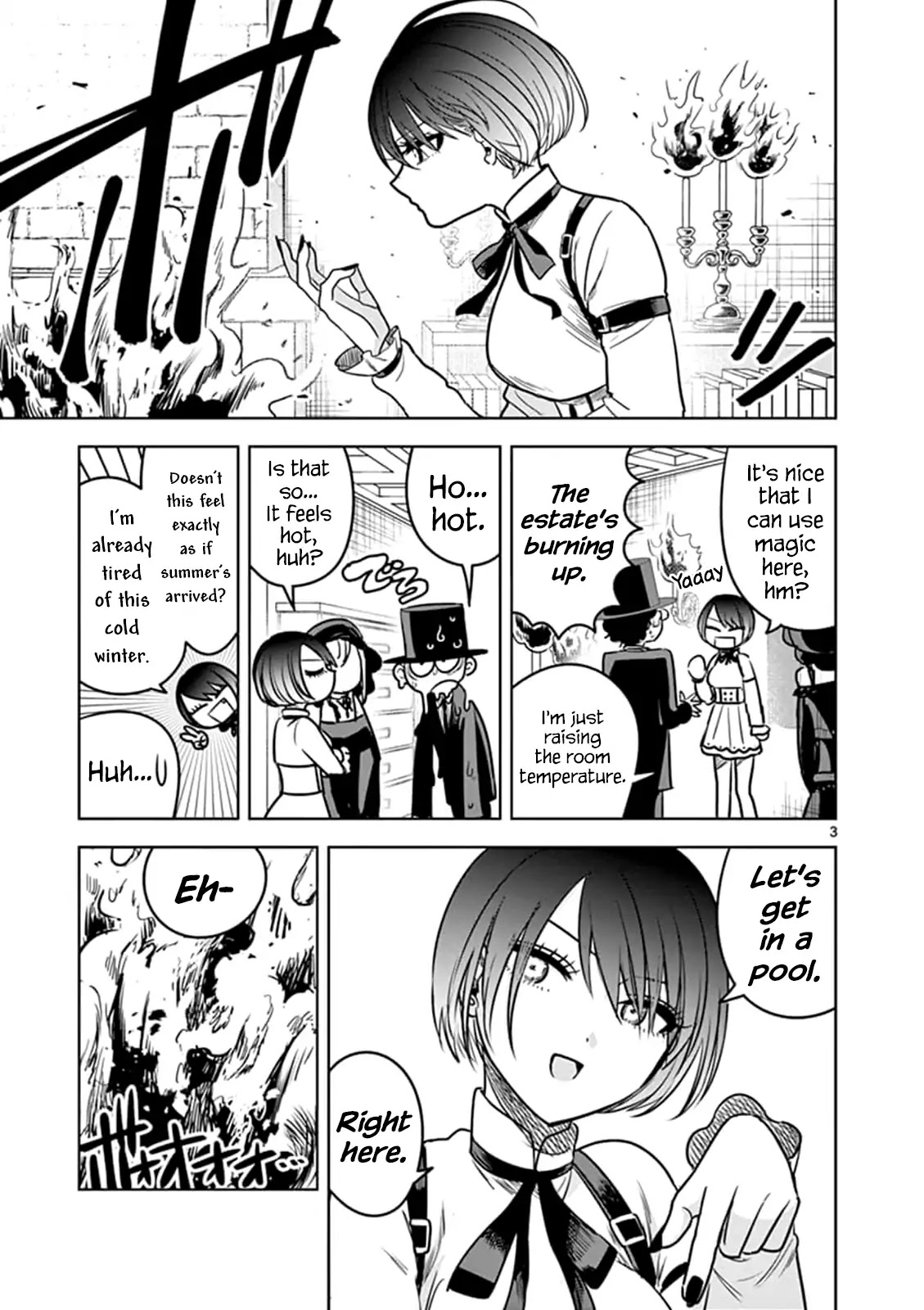 The Duke of Death and his Black Maid Chapter 73 page 3 - Chapter 73: Winter Pool