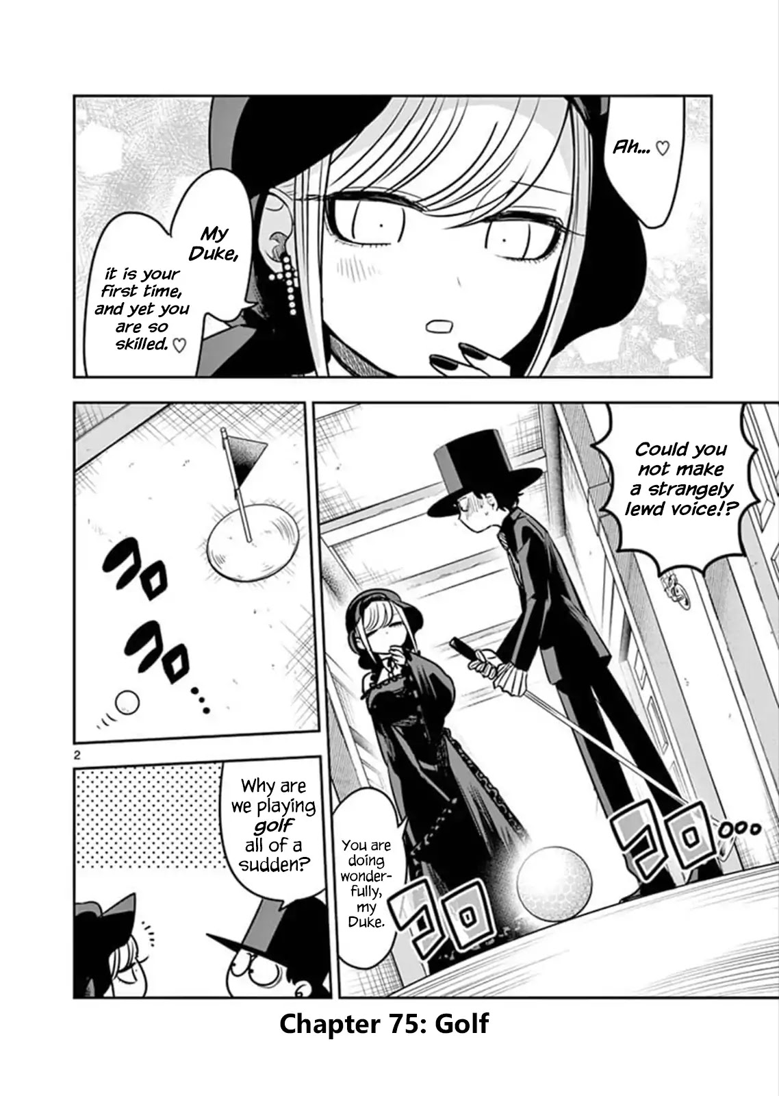 The Duke of Death and his Black Maid Chapter 75 page 2 - Chapter 75: Golf