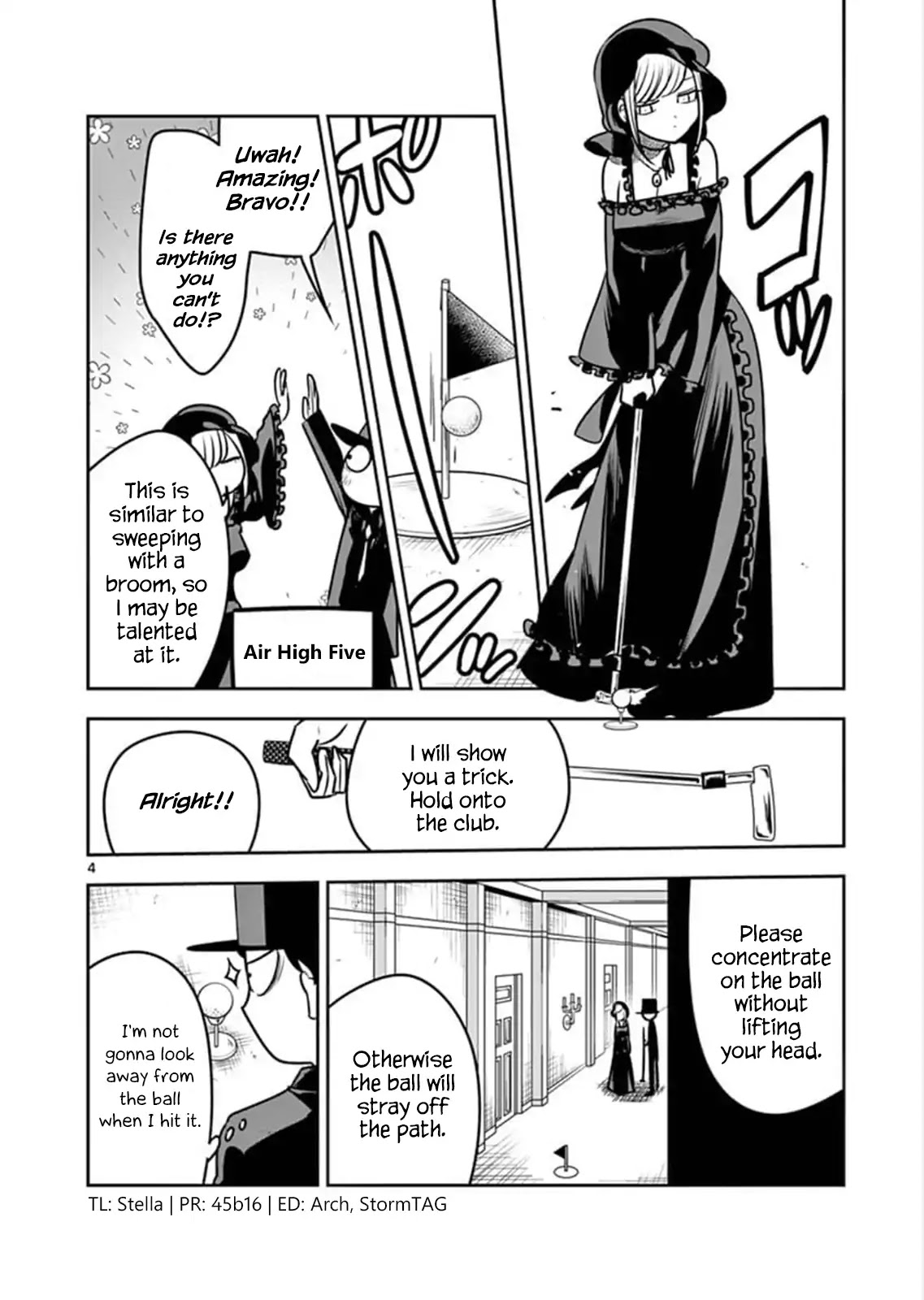 The Duke of Death and his Black Maid Chapter 75 page 4 - Chapter 75: Golf