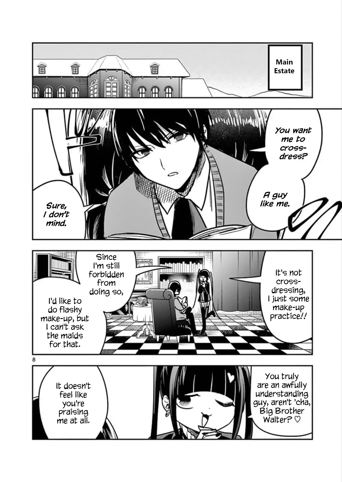 The Duke of Death and his Black Maid Chapter 75 page 8 - Chapter 75: Golf