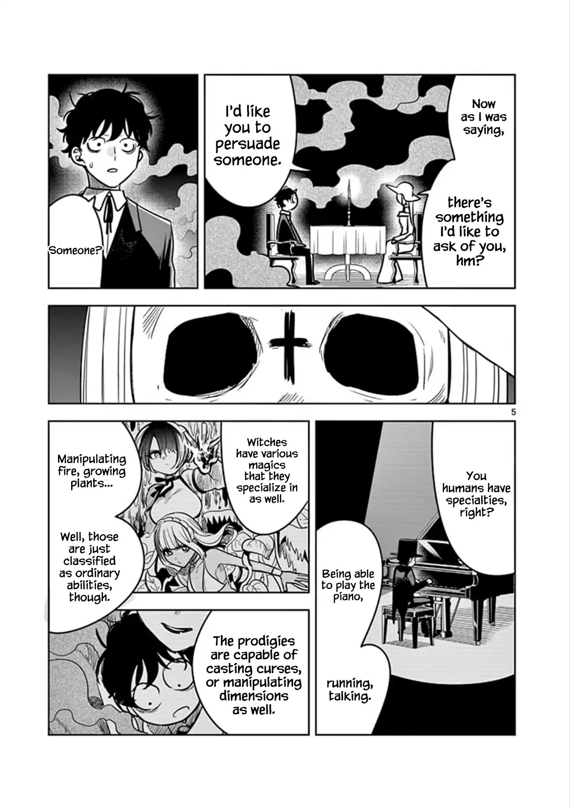 The Duke of Death and his Black Maid Chapter 77 page 5 - Chapter 77: Bribe