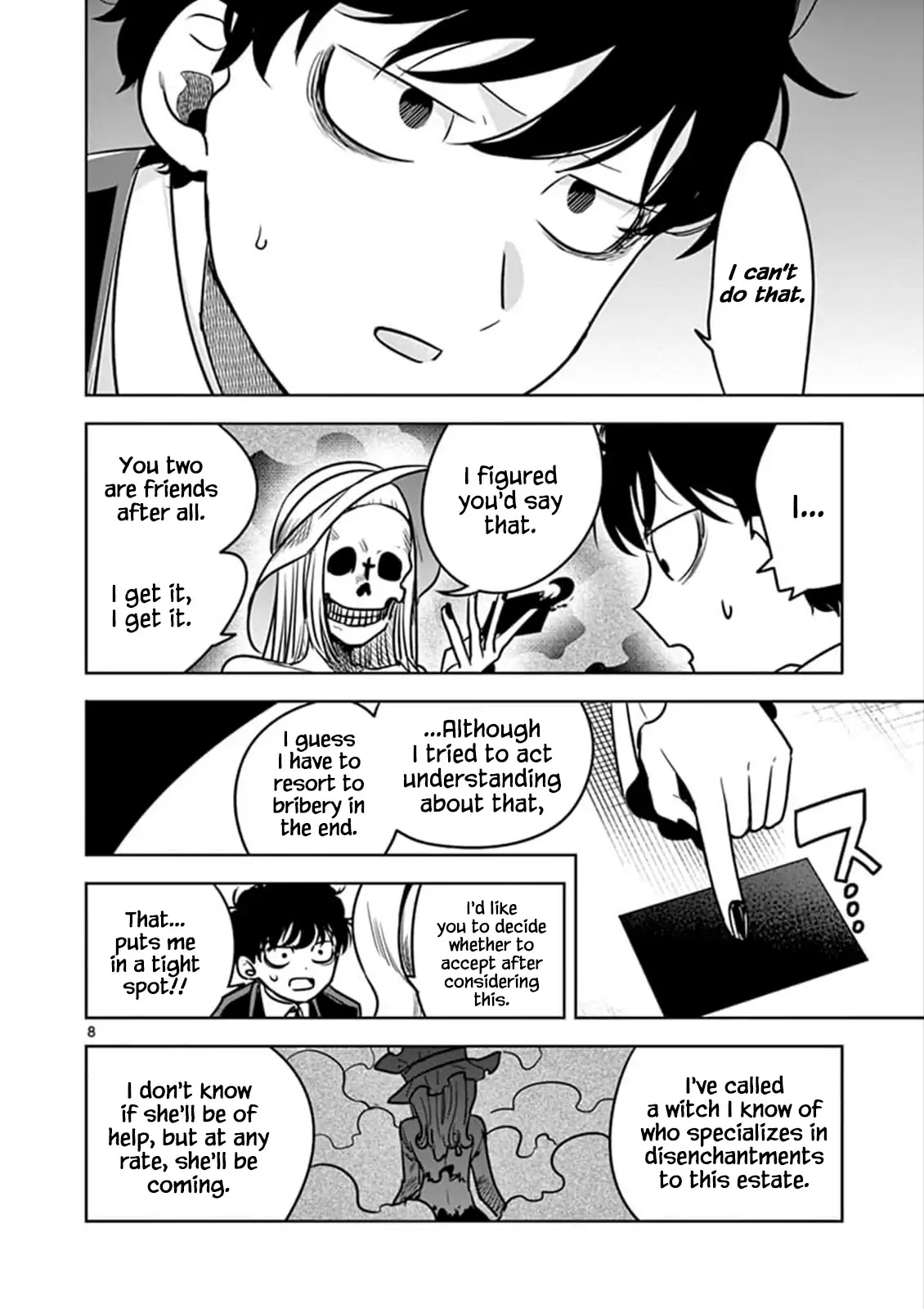 The Duke of Death and his Black Maid Chapter 77 page 8 - Chapter 77: Bribe