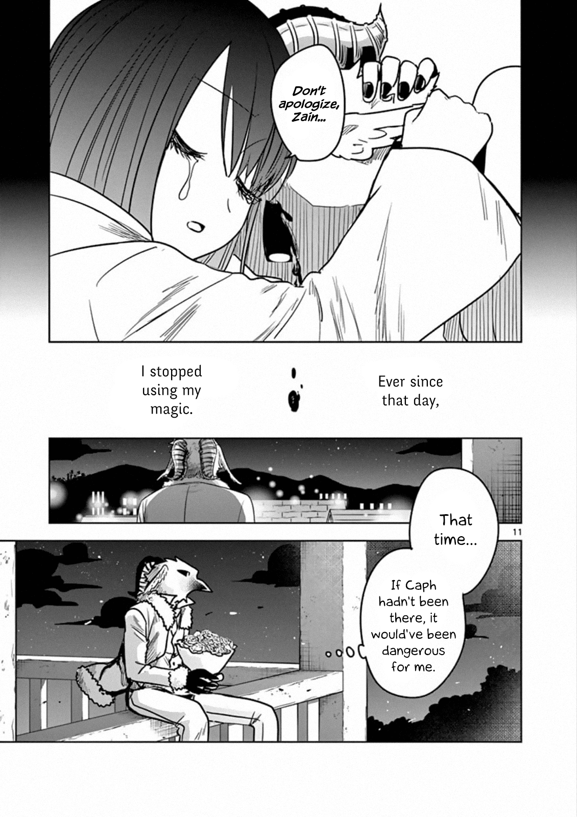 The Duke of Death and his Black Maid Chapter 78 page 11 - Chapter 78: Just The Two Of Them