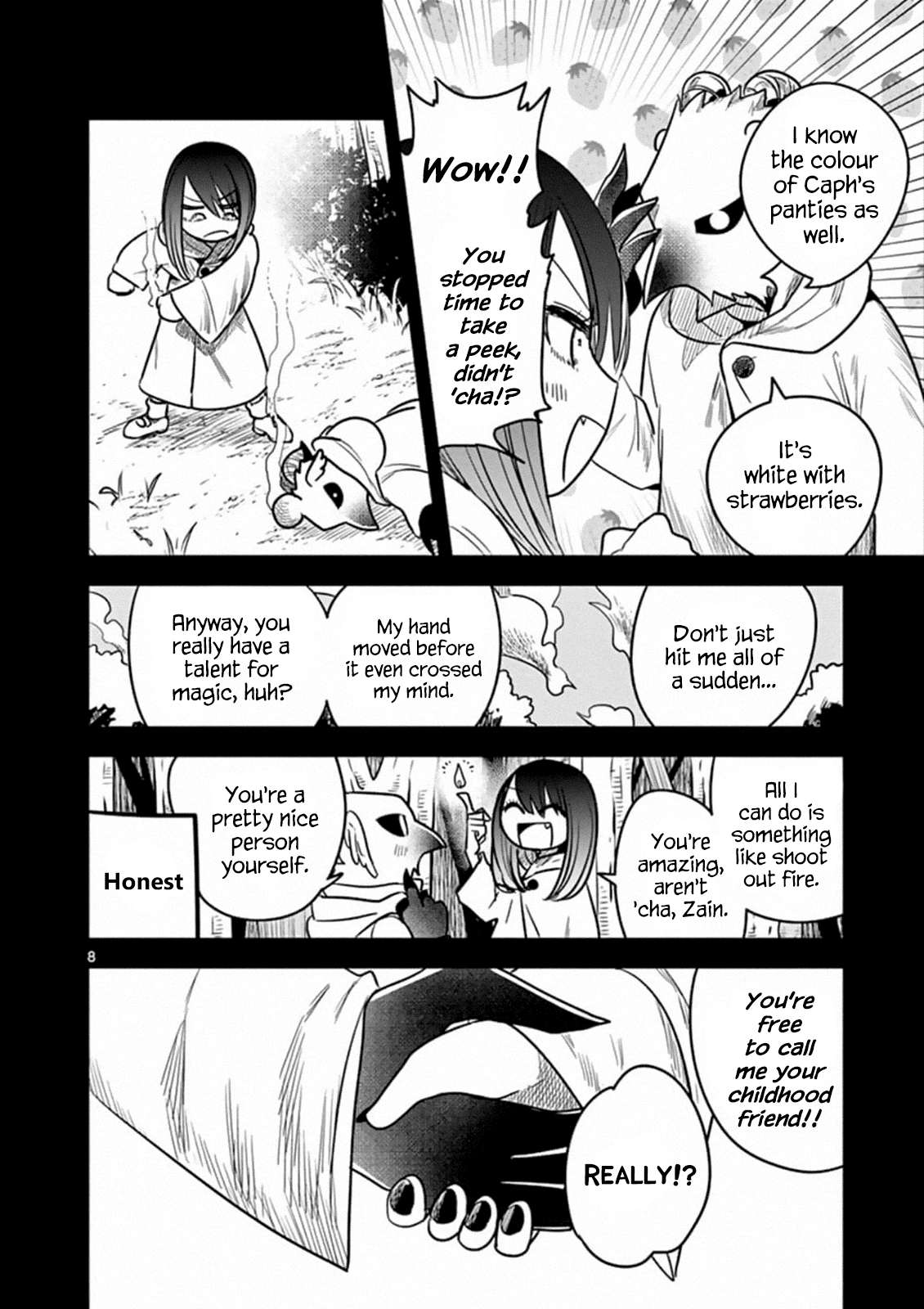The Duke of Death and his Black Maid Chapter 78 page 8 - Chapter 78: Just The Two Of Them