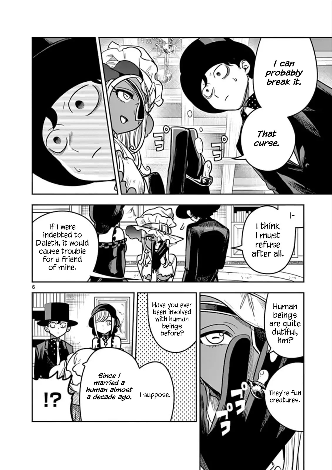 The Duke of Death and his Black Maid Chapter 79 page 6 - Chapter 79: Amelia