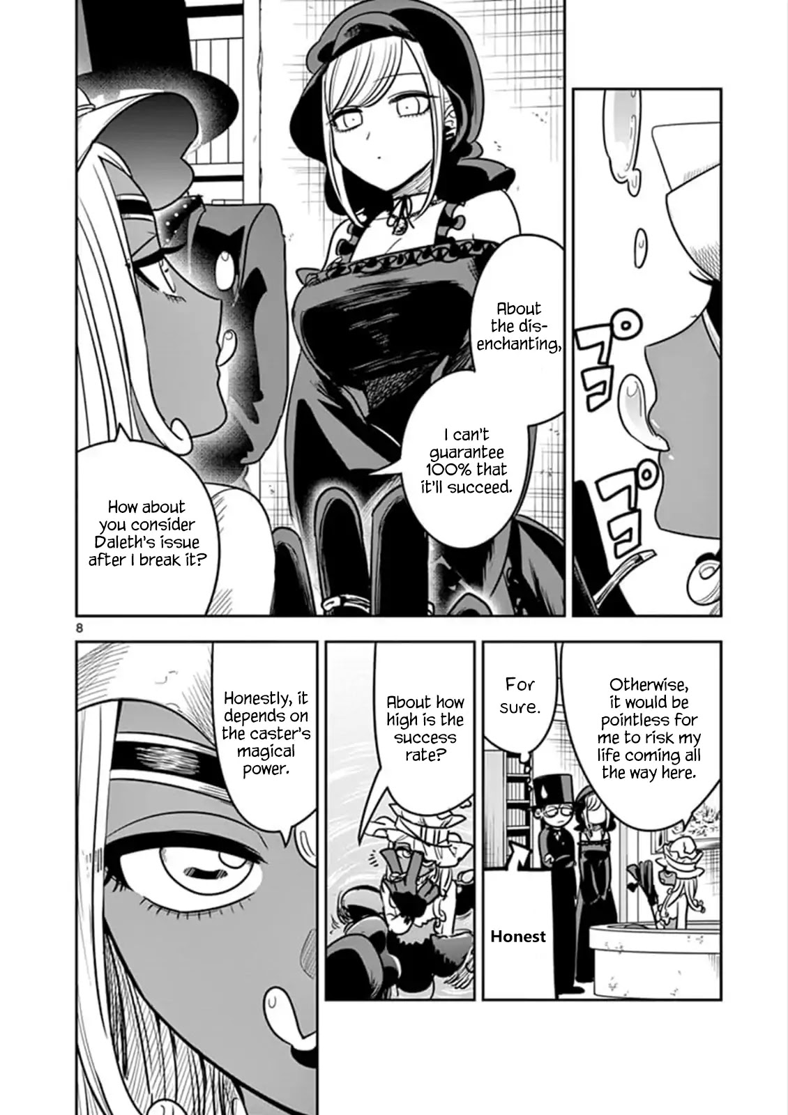 The Duke of Death and his Black Maid Chapter 79 page 8 - Chapter 79: Amelia