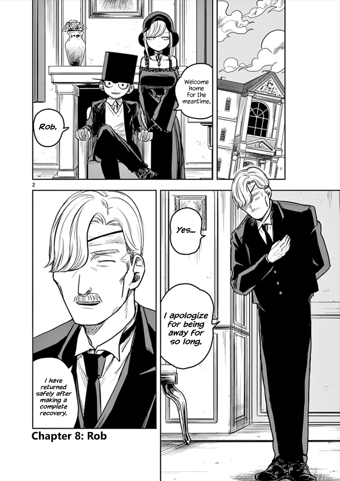 The Duke of Death and his Black Maid Chapter 8 page 2 - Chapter 8