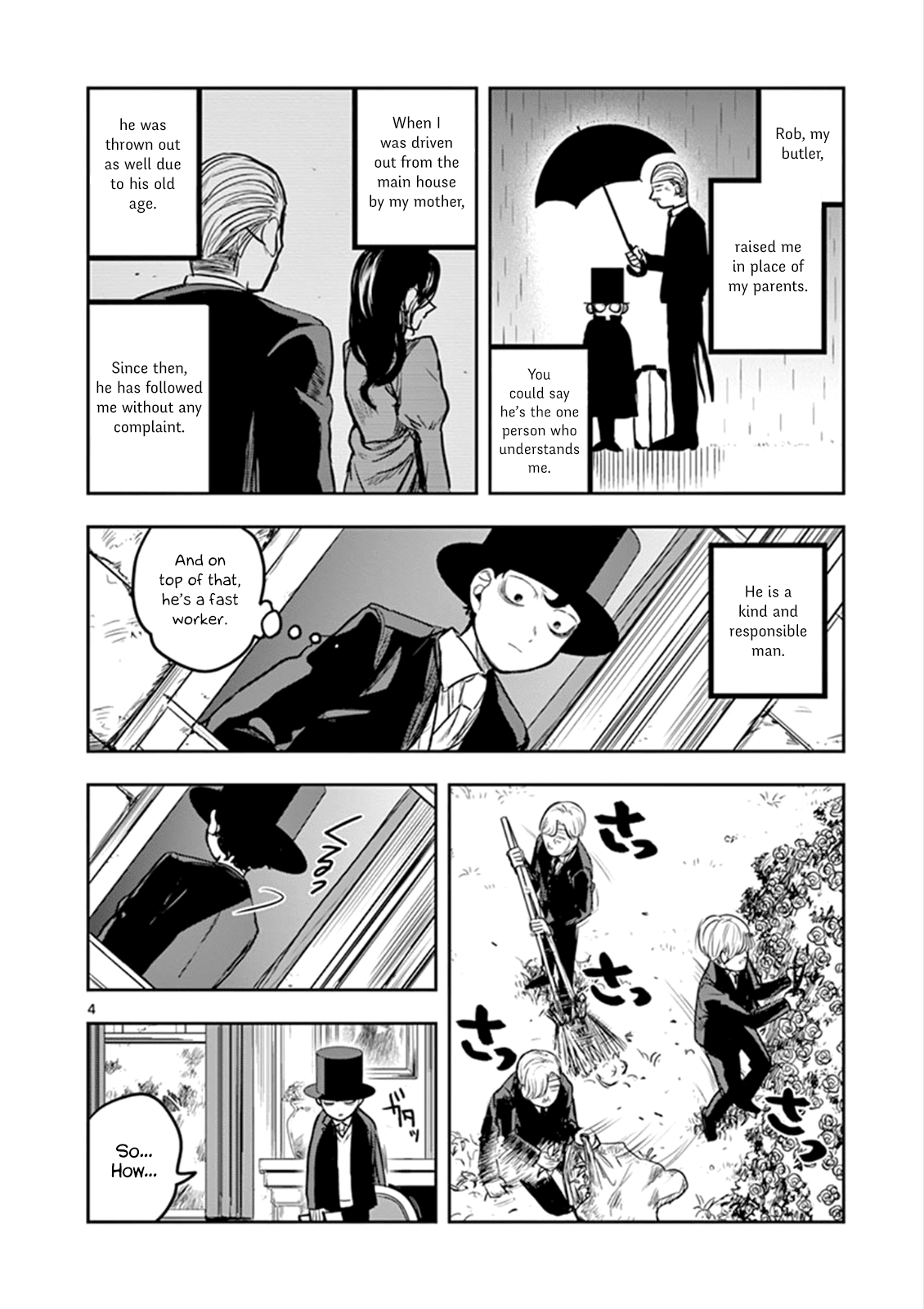 The Duke of Death and his Black Maid Chapter 8 page 4 - Chapter 8