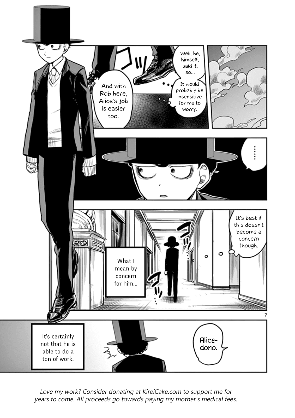 The Duke of Death and his Black Maid Chapter 8 page 7 - Chapter 8