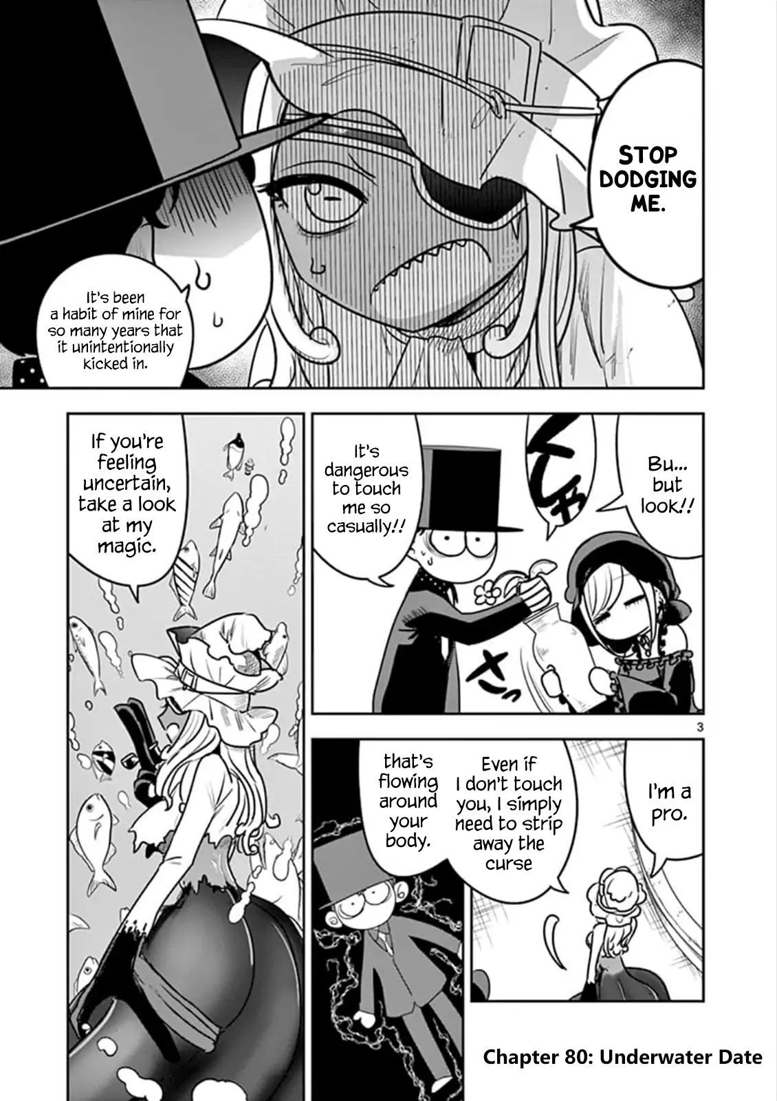 The Duke of Death and his Black Maid Chapter 80 page 3 - Chapter 80: Underwater date