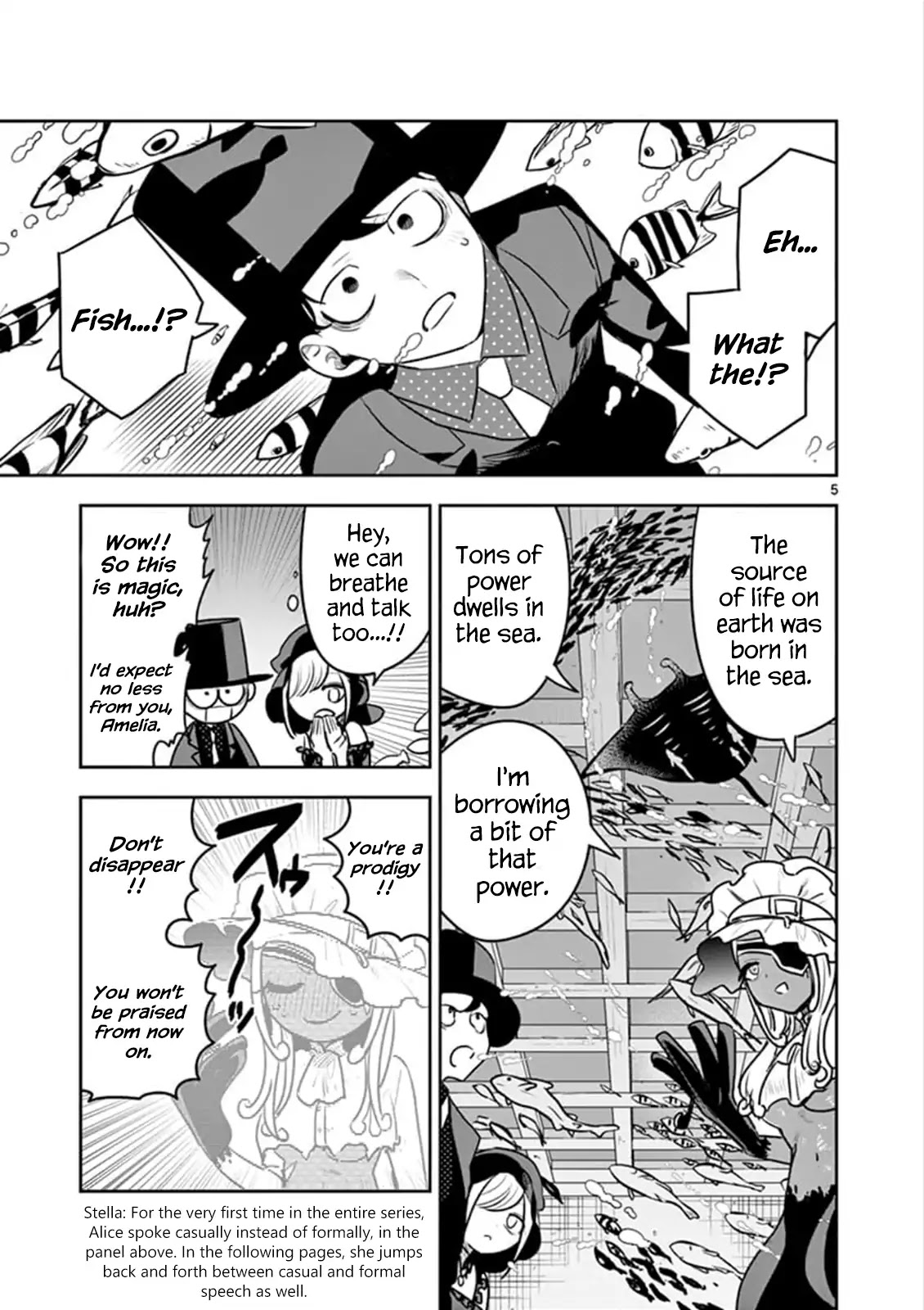 The Duke of Death and his Black Maid Chapter 80 page 5 - Chapter 80: Underwater date