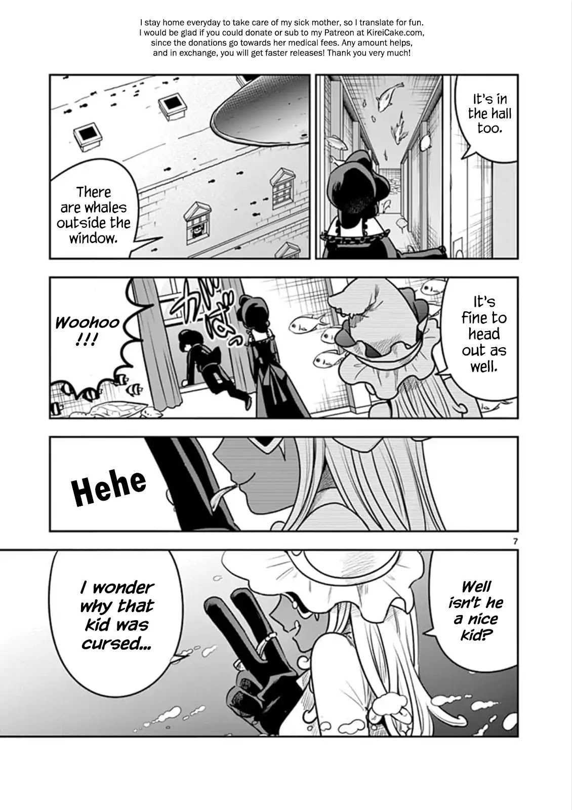 The Duke of Death and his Black Maid Chapter 80 page 7 - Chapter 80: Underwater date