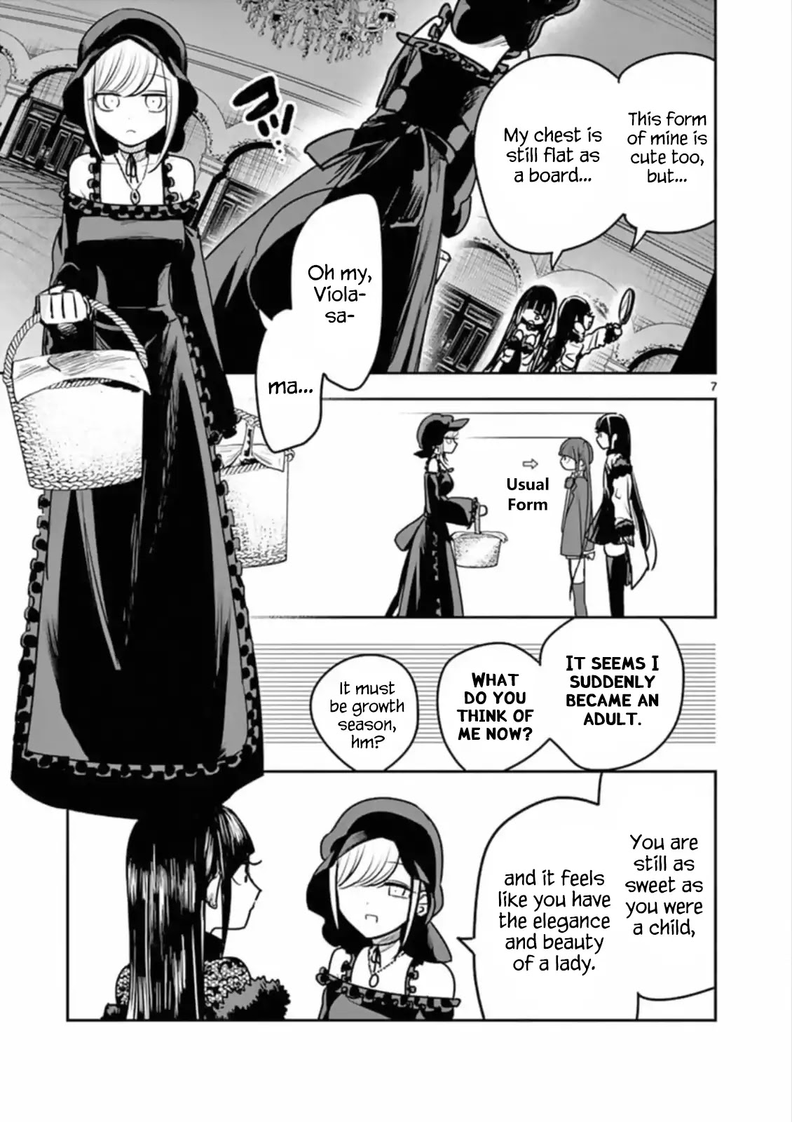 The Duke of Death and his Black Maid Chapter 83 page 7 - Chapter 83: Cinderella (1)
