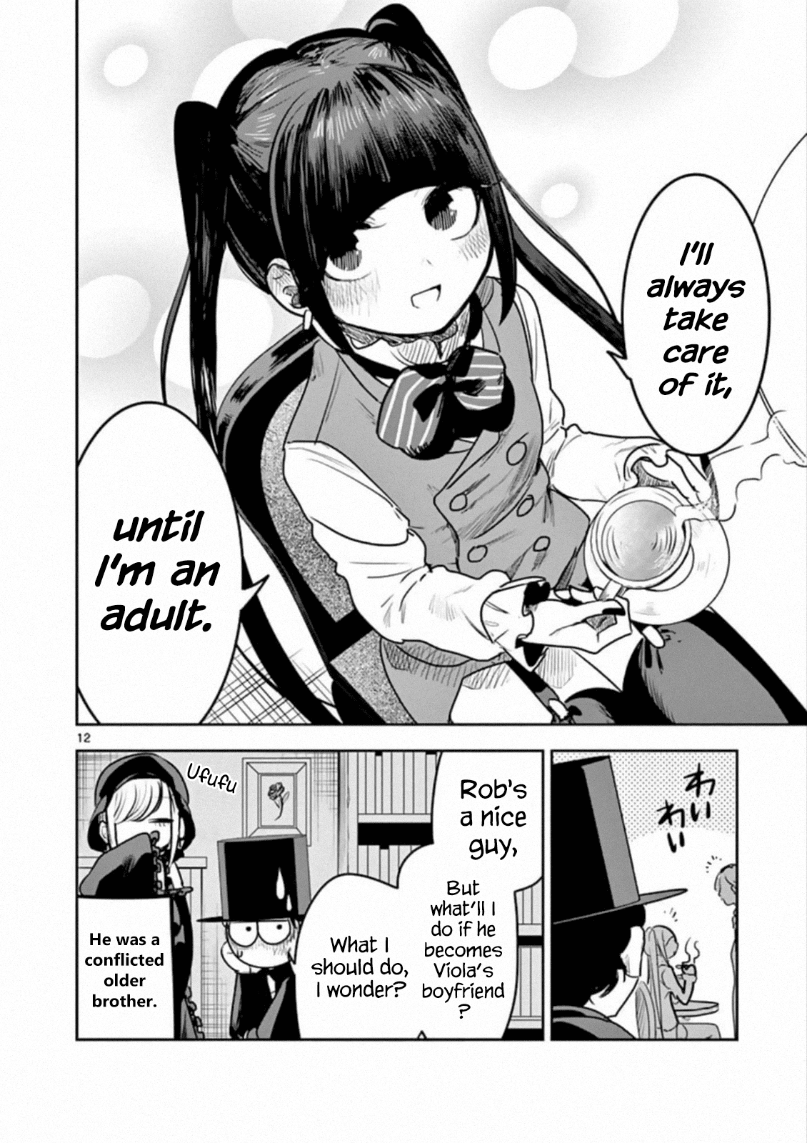 The Duke of Death and his Black Maid Chapter 84 page 12 - Chapter 84: Cinderella (2)