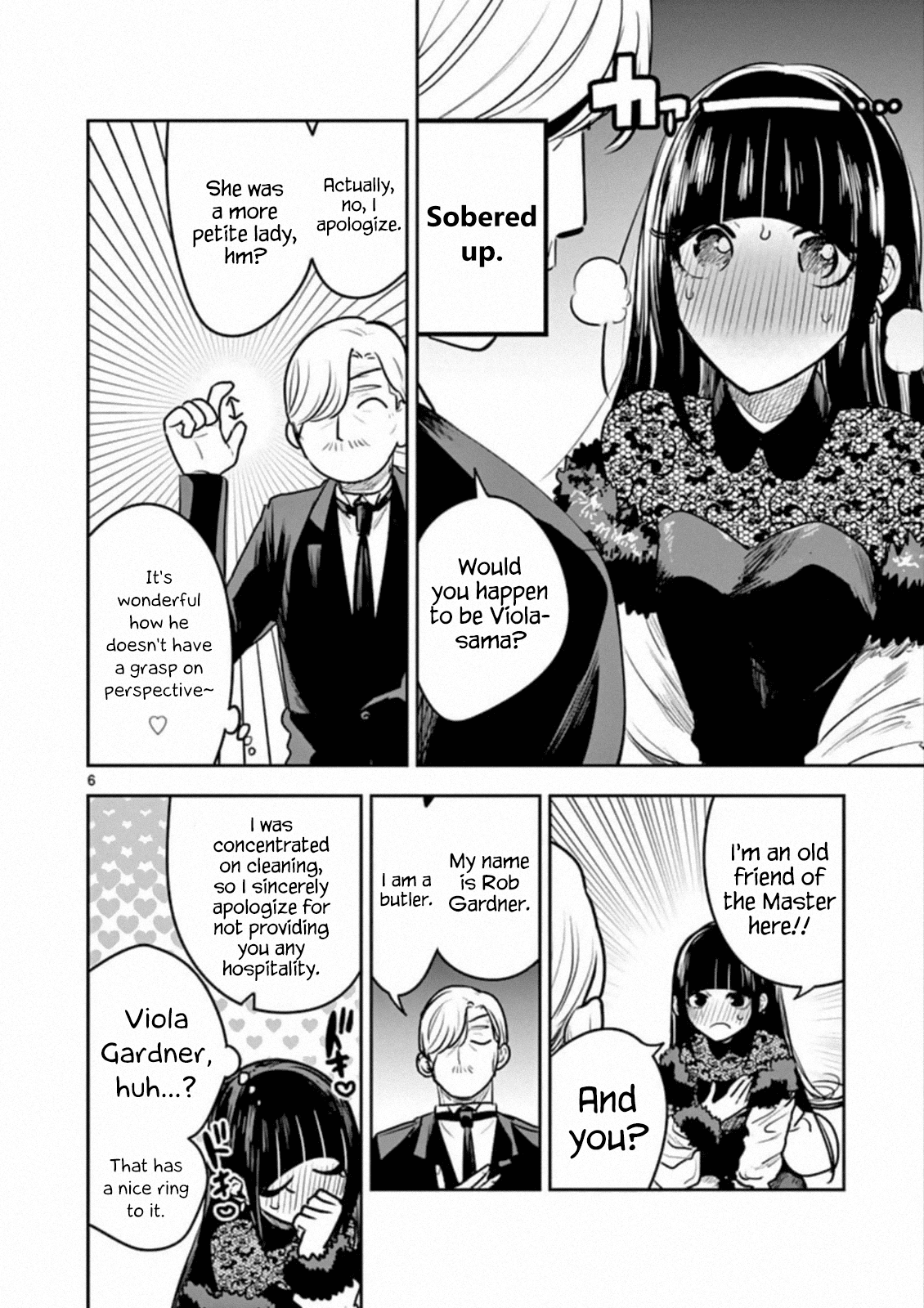 The Duke of Death and his Black Maid Chapter 84 page 6 - Chapter 84: Cinderella (2)