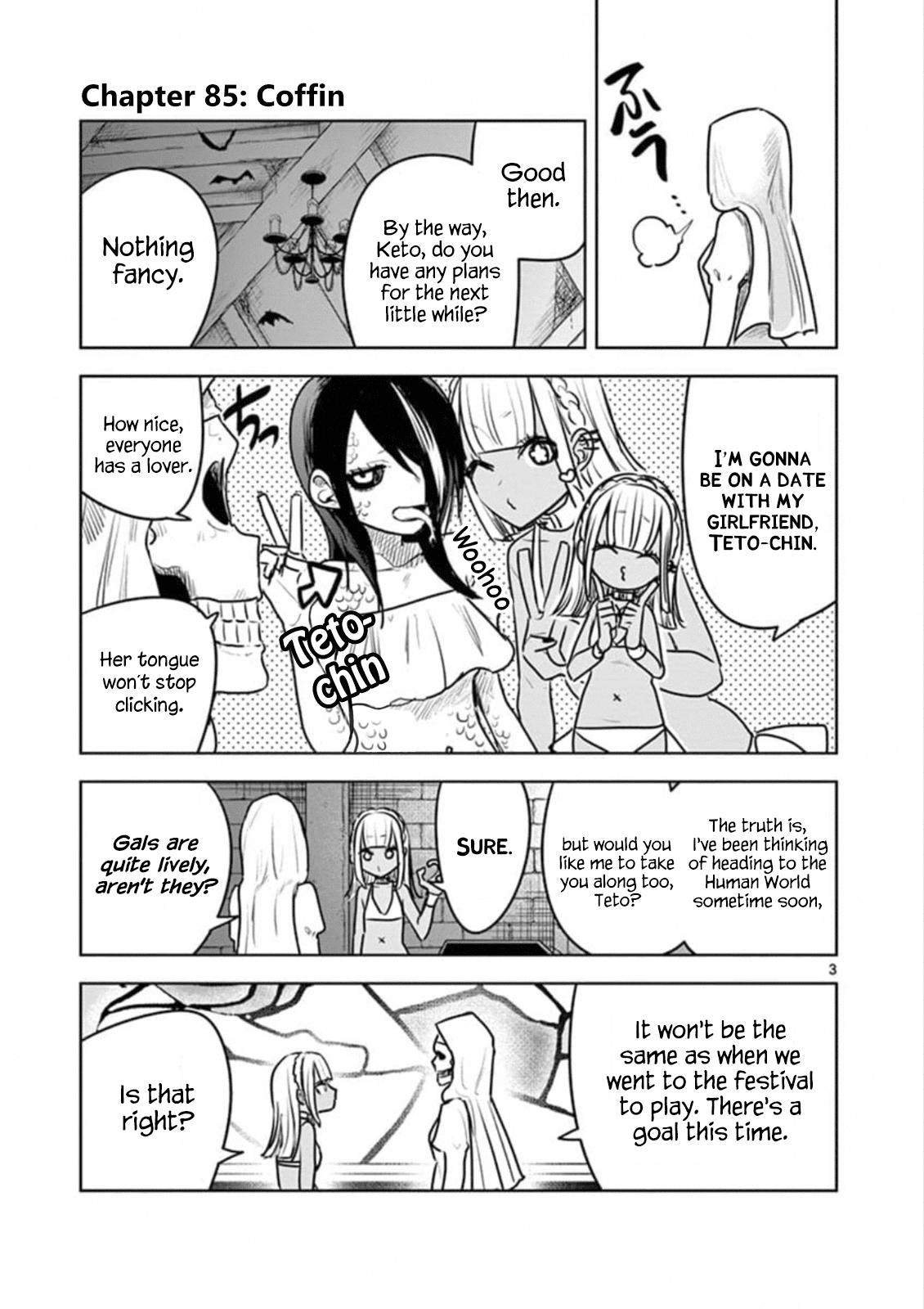 The Duke of Death and his Black Maid Chapter 85 page 3 - Chapter 85: Coffin