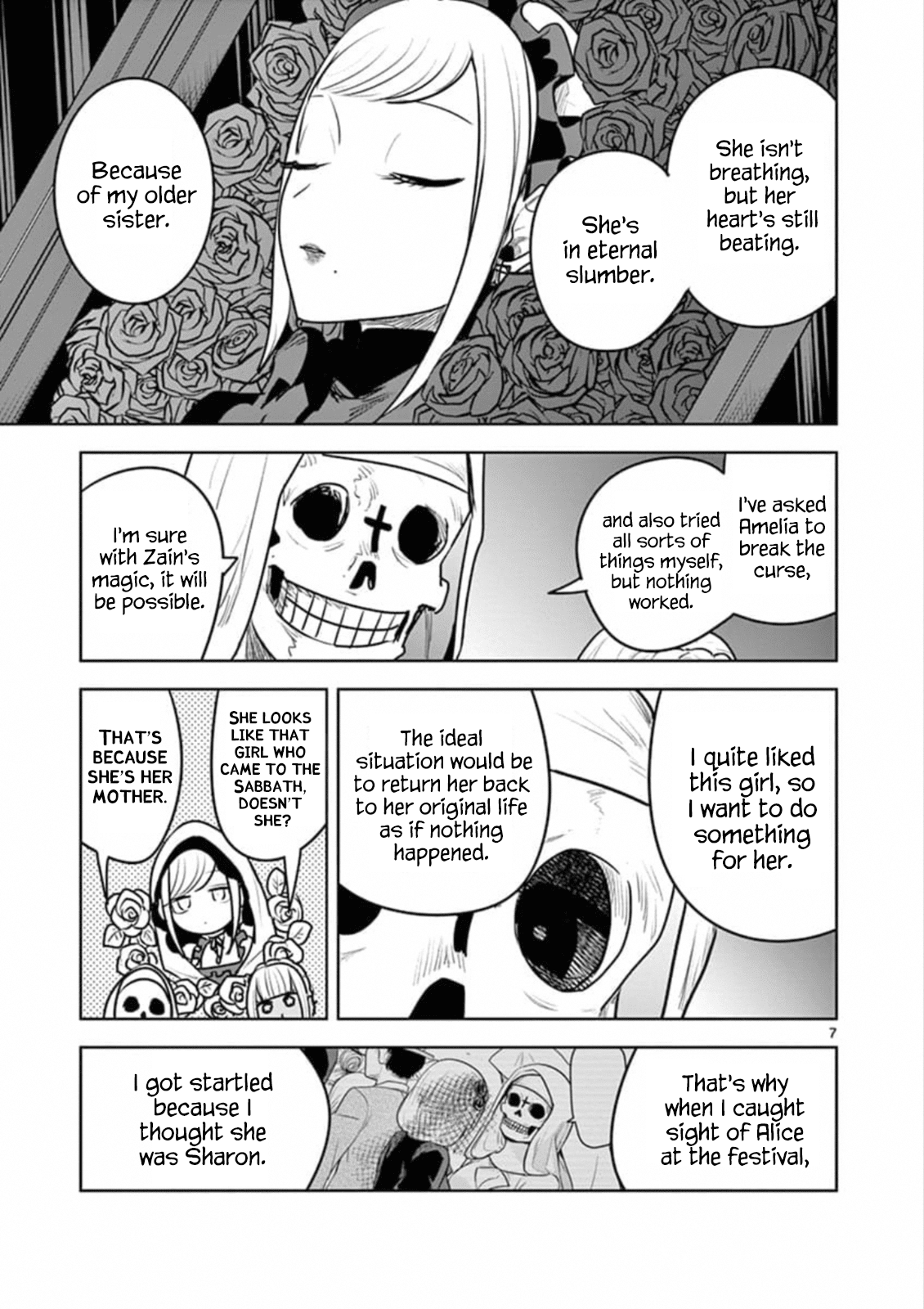 The Duke of Death and his Black Maid Chapter 85 page 7 - Chapter 85: Coffin