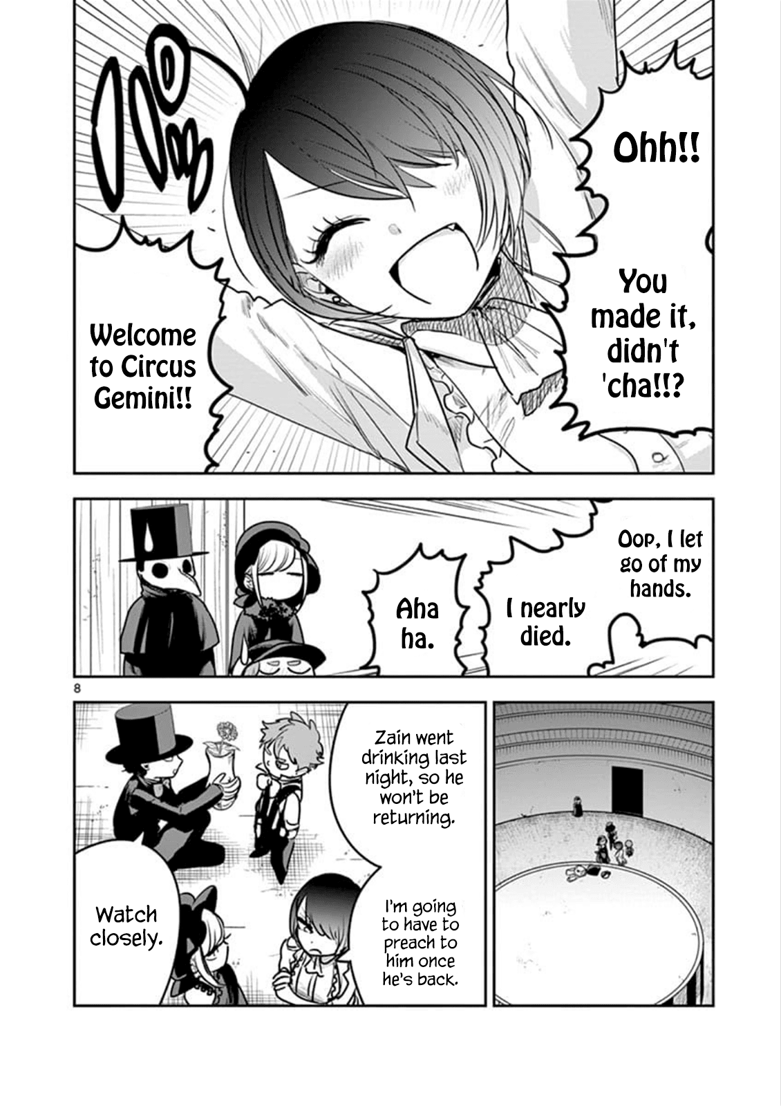 The Duke of Death and his Black Maid Chapter 86 page 8 - Chapter 86: Town, Once Again