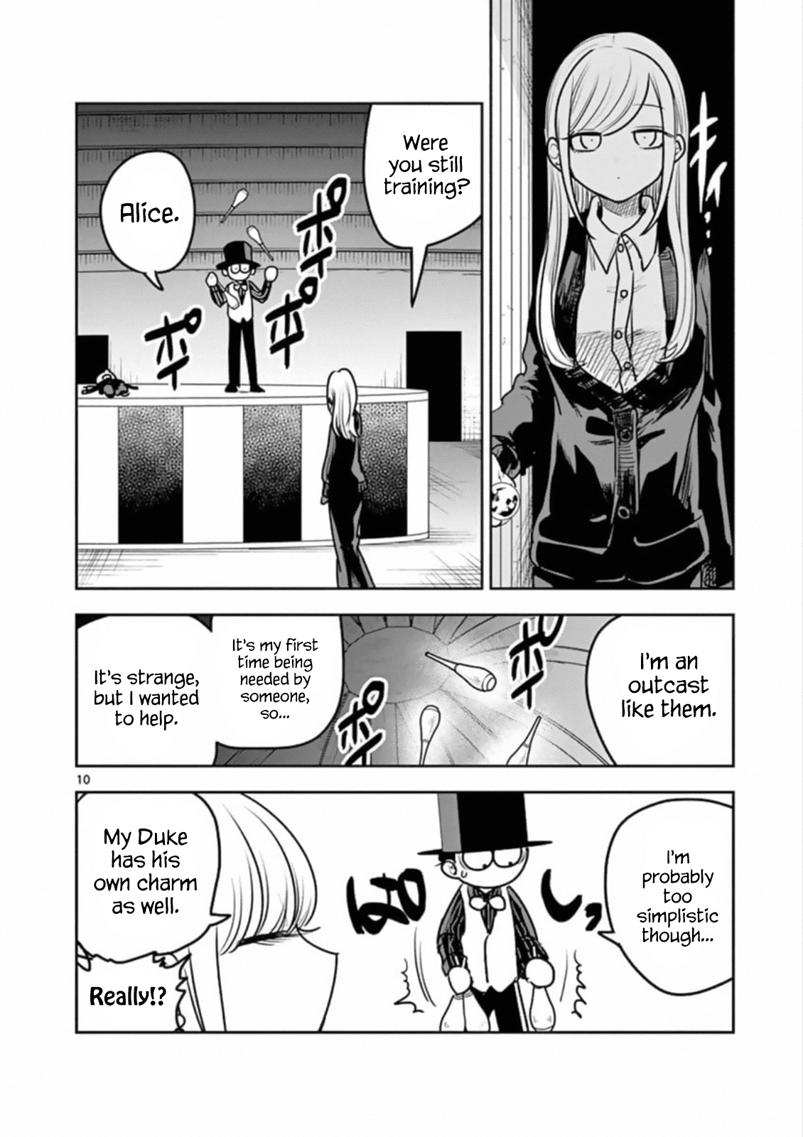 The Duke of Death and his Black Maid Chapter 87 page 10 - Chapter 87: Juggling