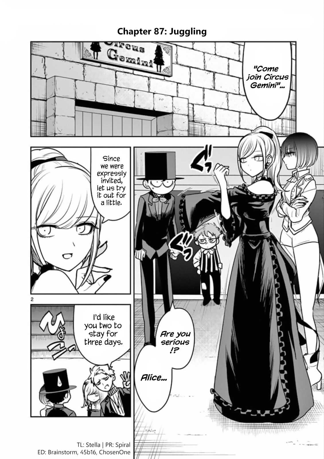 The Duke of Death and his Black Maid Chapter 87 page 2 - Chapter 87: Juggling