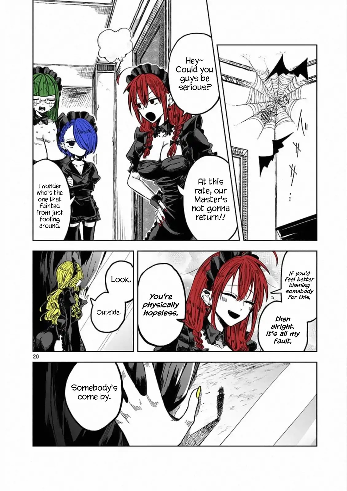 The Duke of Death and his Black Maid Chapter 88.5 page 19 - Chapter 88.5: Extra: Master Isn't Returning!!