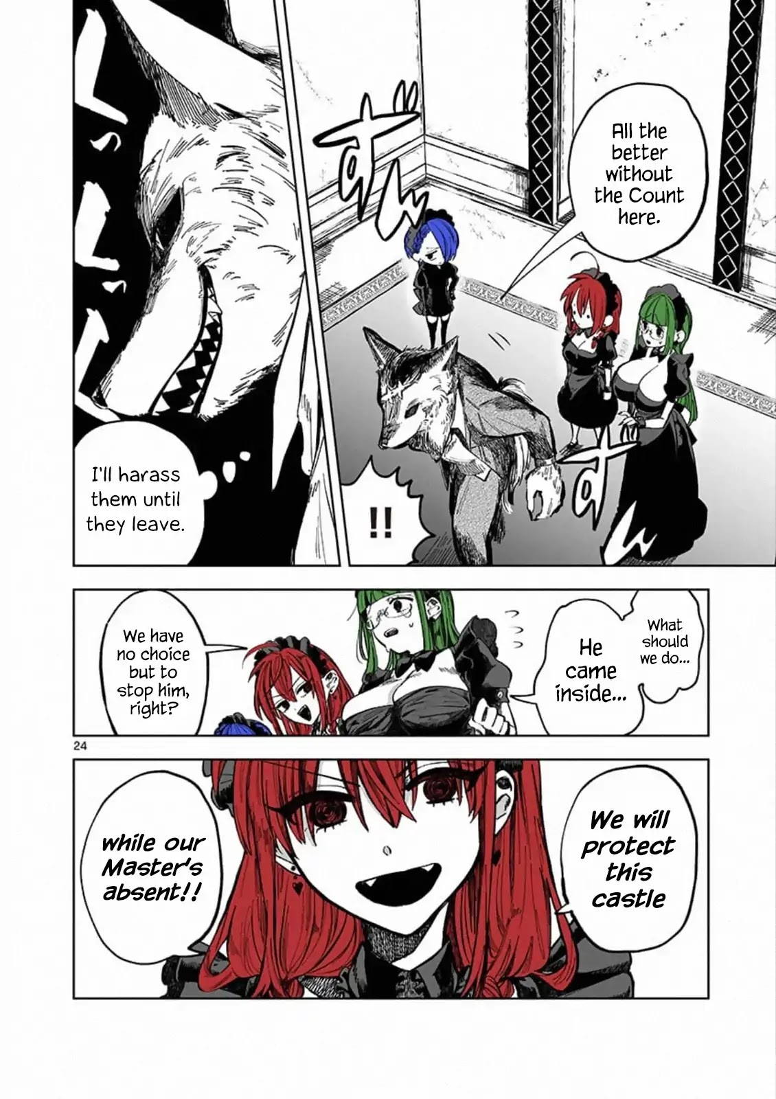 The Duke of Death and his Black Maid Chapter 88.5 page 23 - Chapter 88.5: Extra: Master Isn't Returning!!