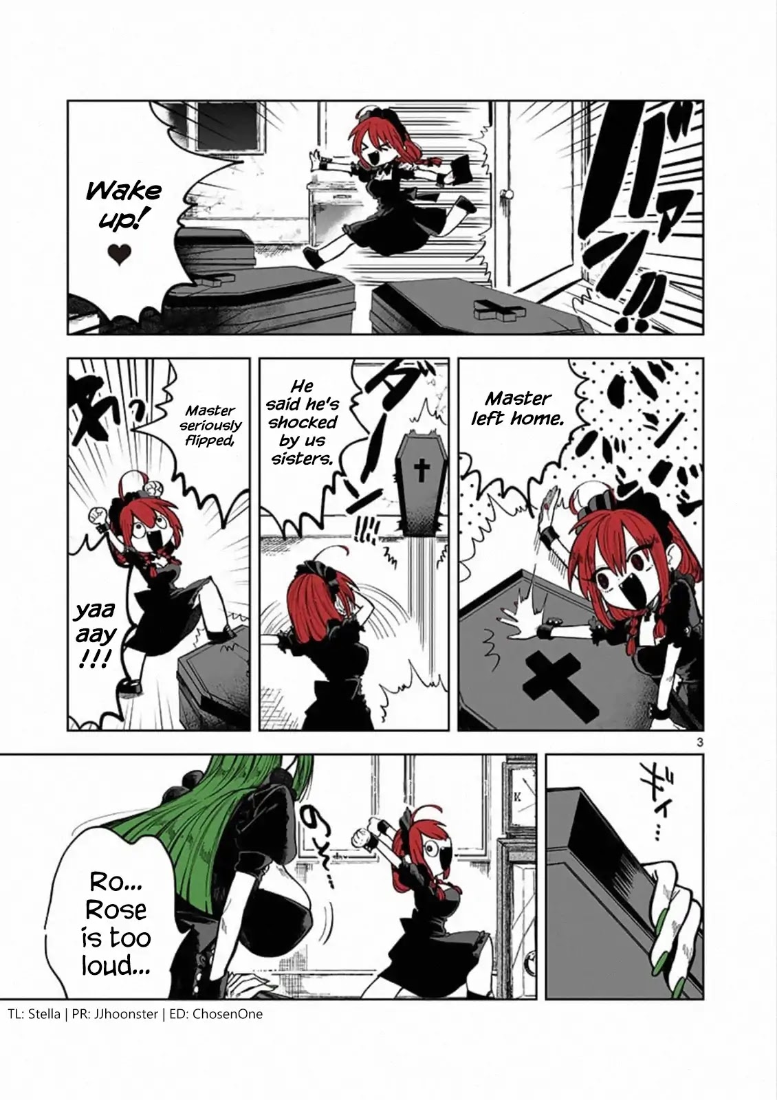 The Duke of Death and his Black Maid Chapter 88.5 page 3 - Chapter 88.5: Extra: Master Isn't Returning!!
