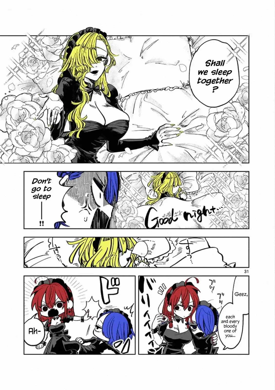 The Duke of Death and his Black Maid Chapter 88.5 page 30 - Chapter 88.5: Extra: Master Isn't Returning!!