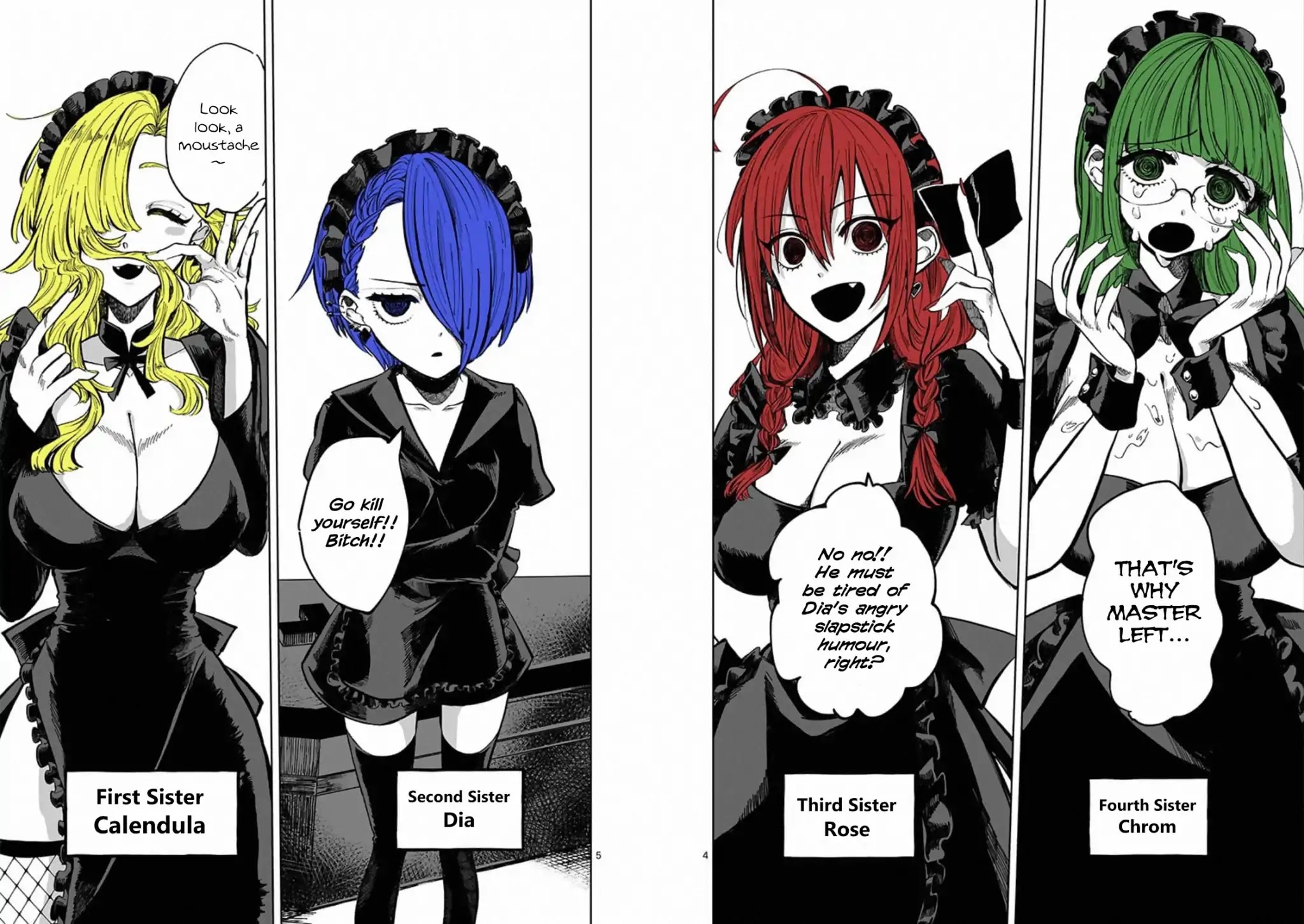 The Duke of Death and his Black Maid Chapter 88.5 page 4 - Chapter 88.5: Extra: Master Isn't Returning!!