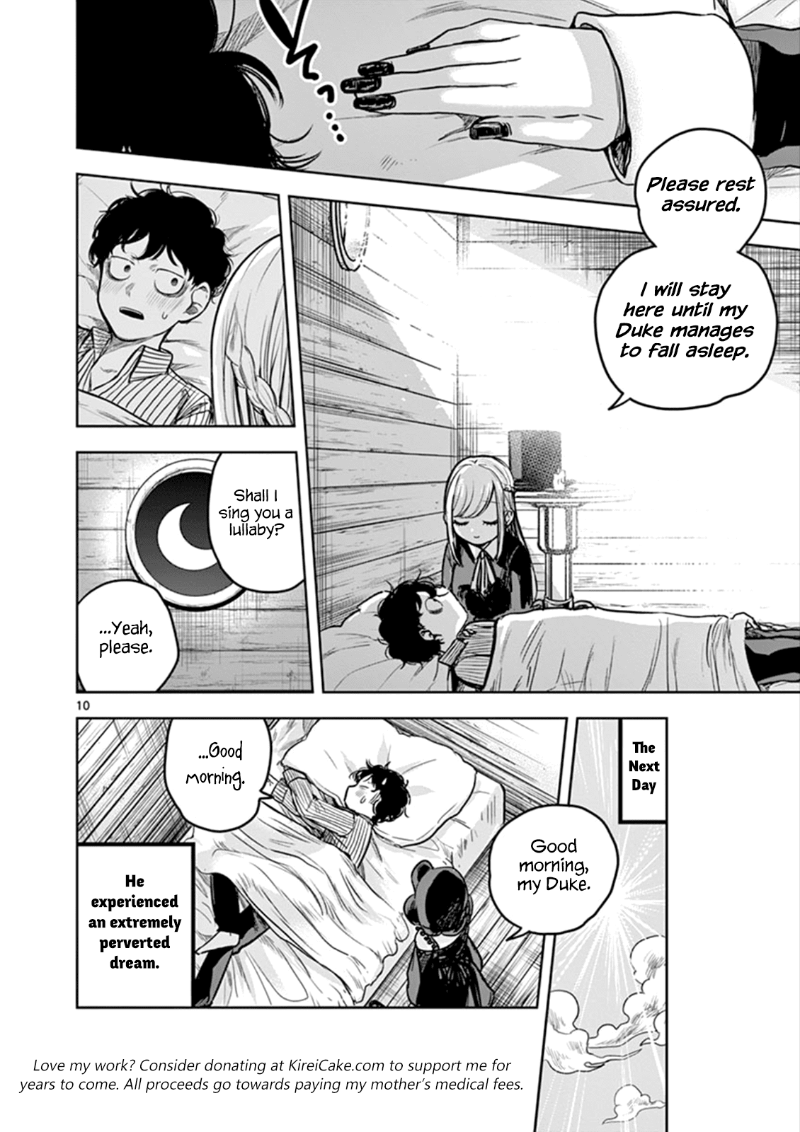 The Duke of Death and his Black Maid Chapter 9 page 10 - Chapter 9