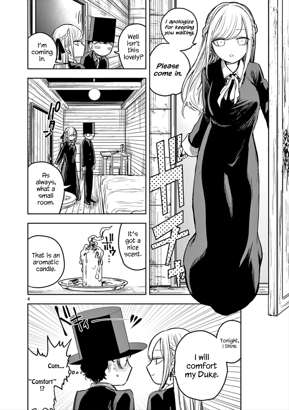 The Duke of Death and his Black Maid Chapter 9 page 4 - Chapter 9