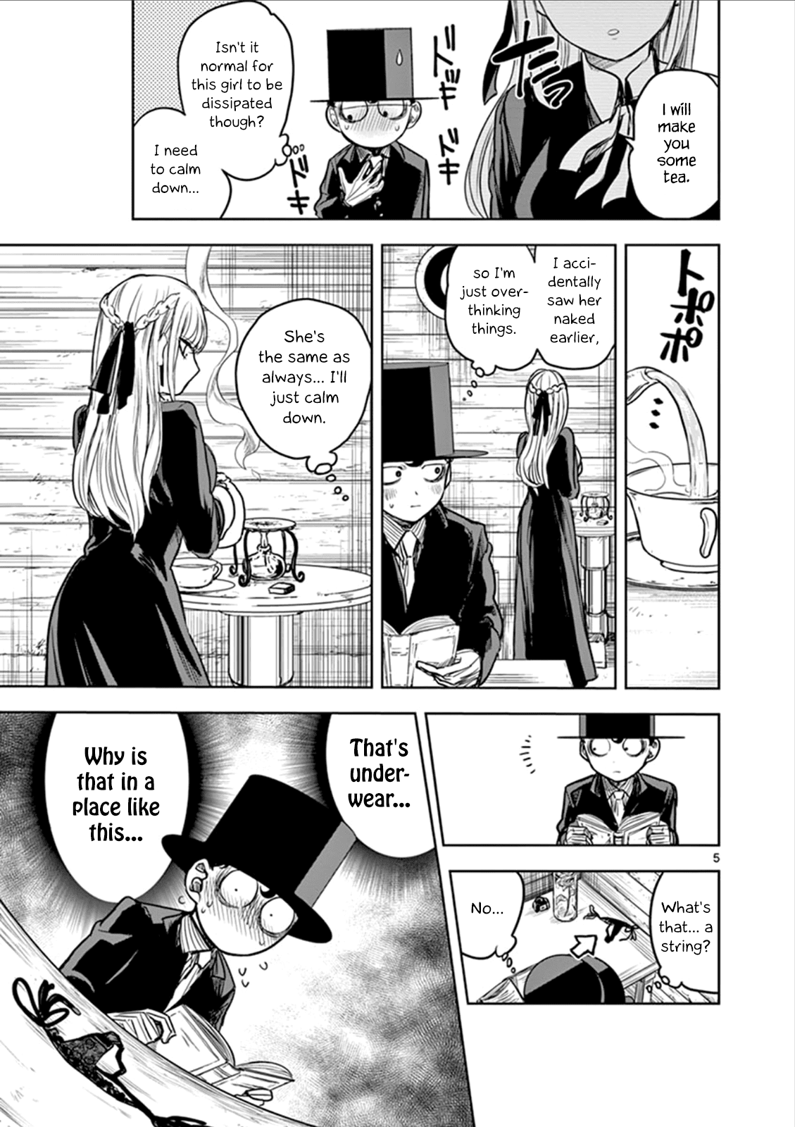 The Duke of Death and his Black Maid Chapter 9 page 5 - Chapter 9