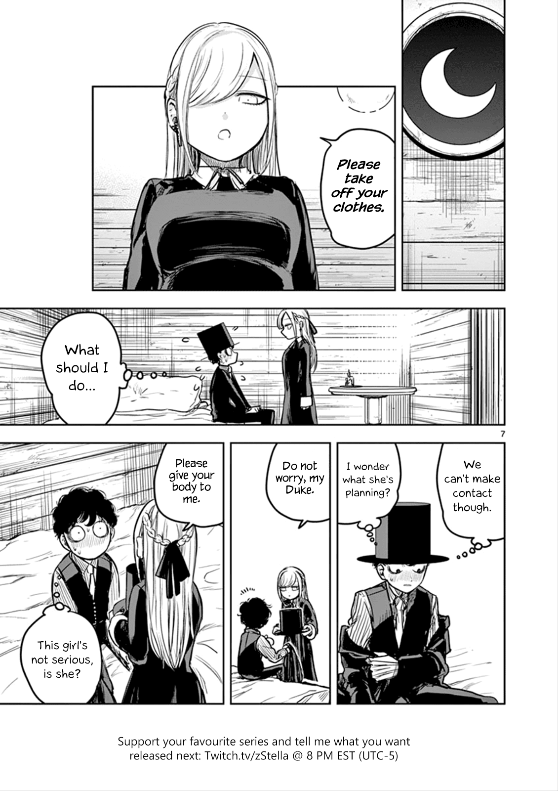 The Duke of Death and his Black Maid Chapter 9 page 7 - Chapter 9