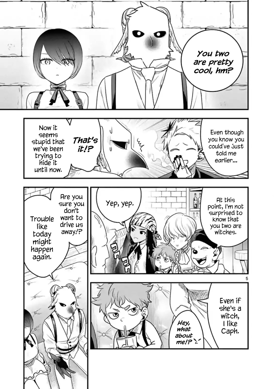 The Duke of Death and his Black Maid Chapter 94 page 5 - Chapter 94: Celebration Party
