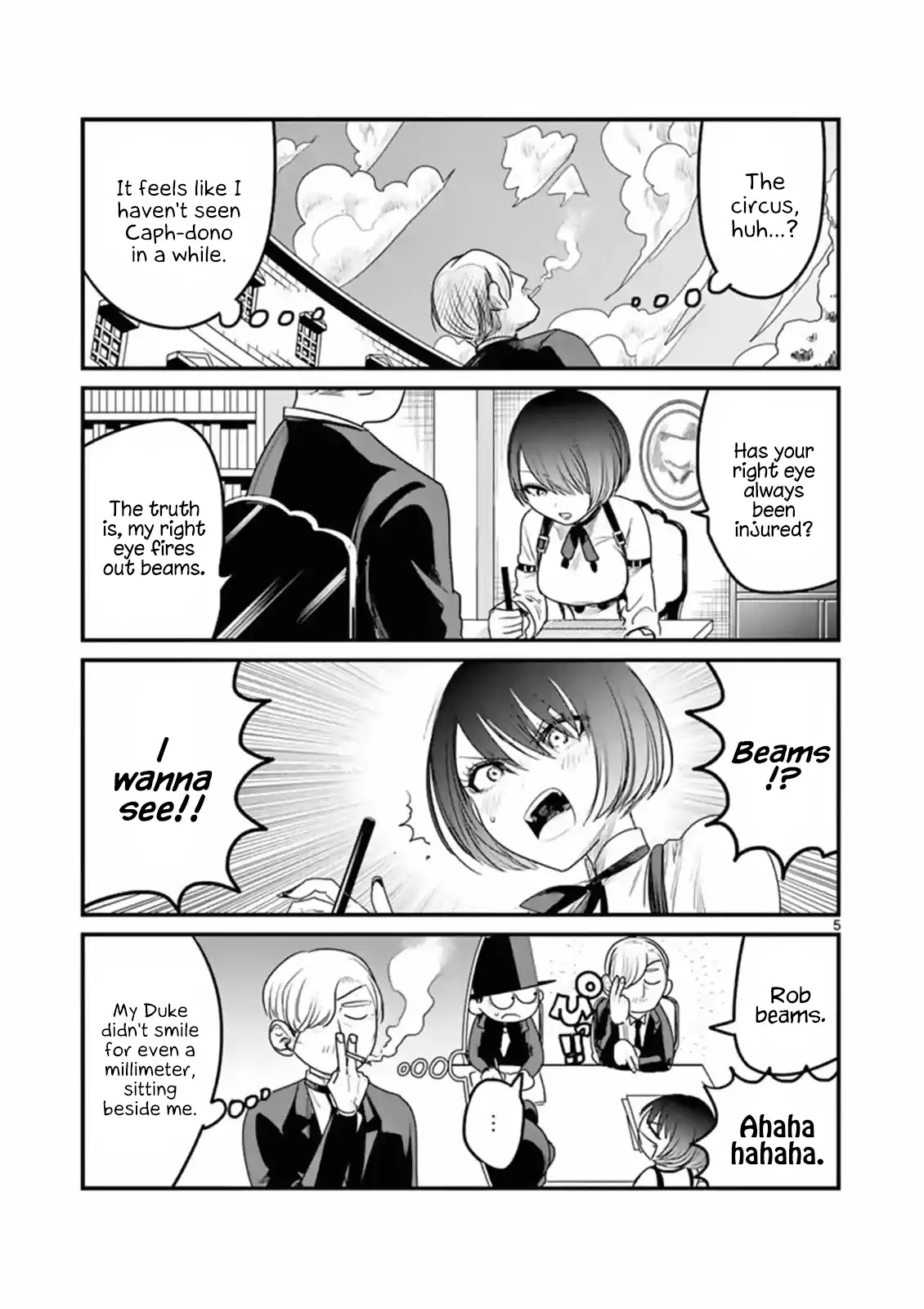 The Duke of Death and his Black Maid Chapter 95 page 5 - Chapter 95: Welcome Home