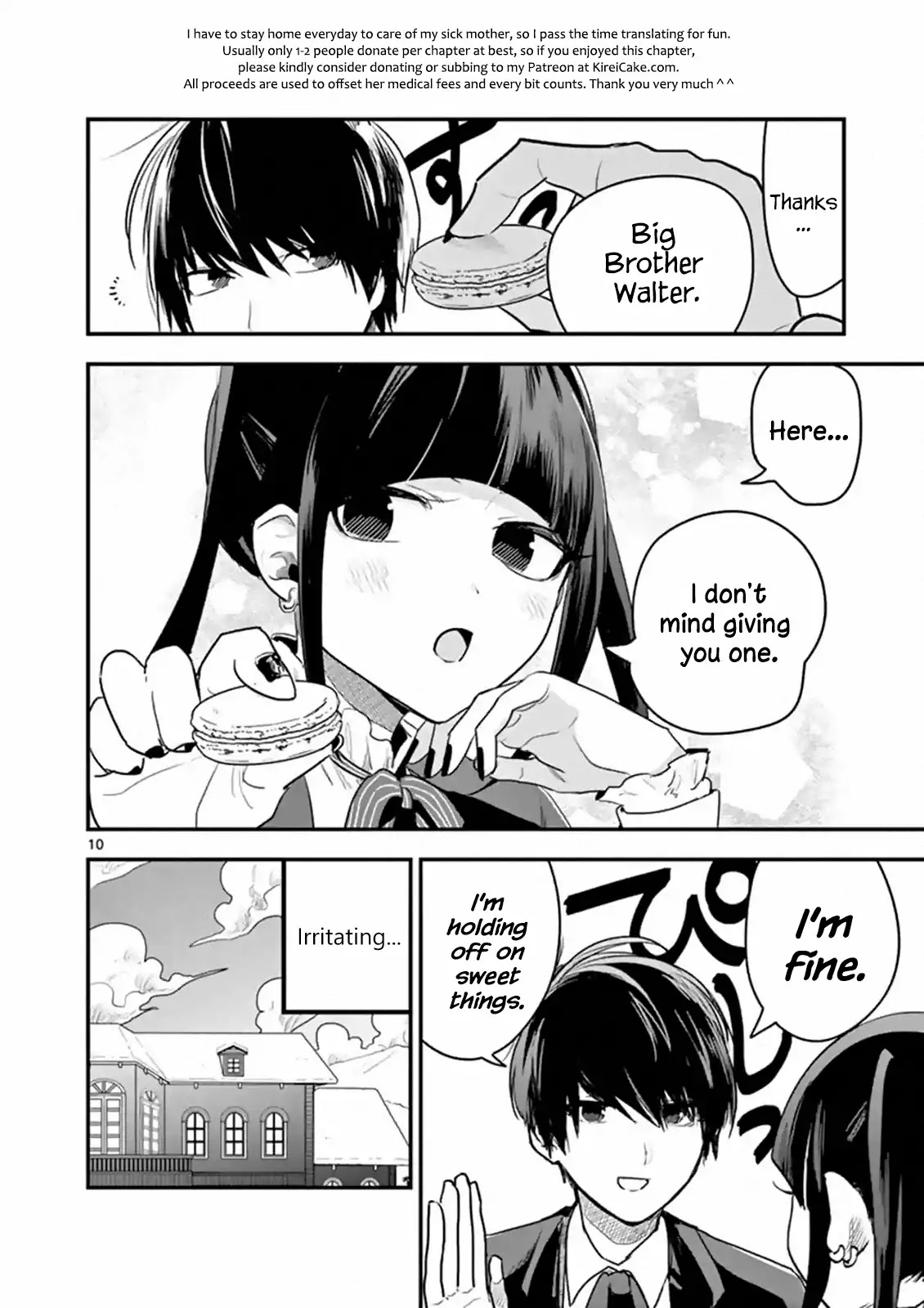 The Duke of Death and his Black Maid Chapter 97 page 10 - Chapter 97: Diet